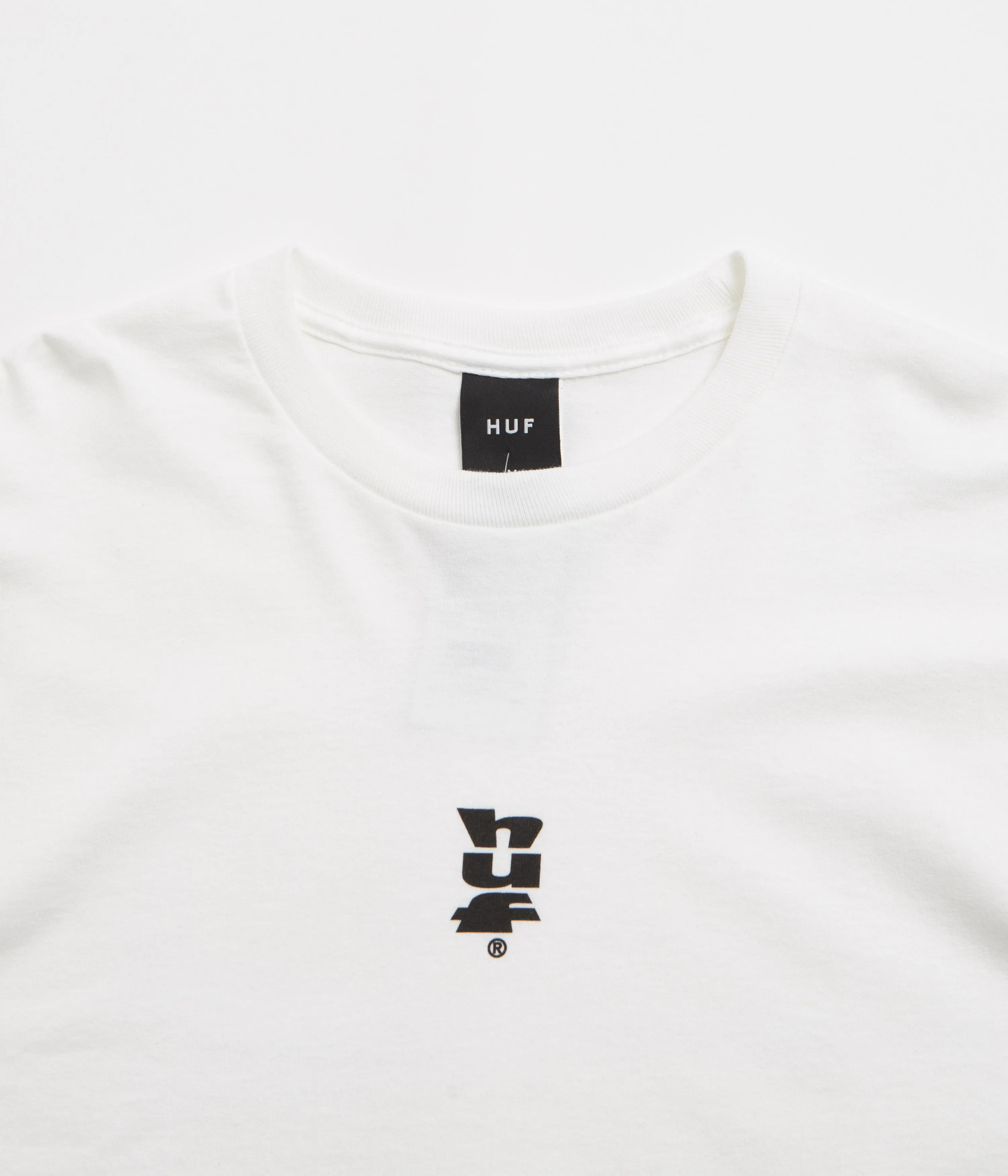 HUF Megablast Long Sleeve T-Shirt - White Stylish
