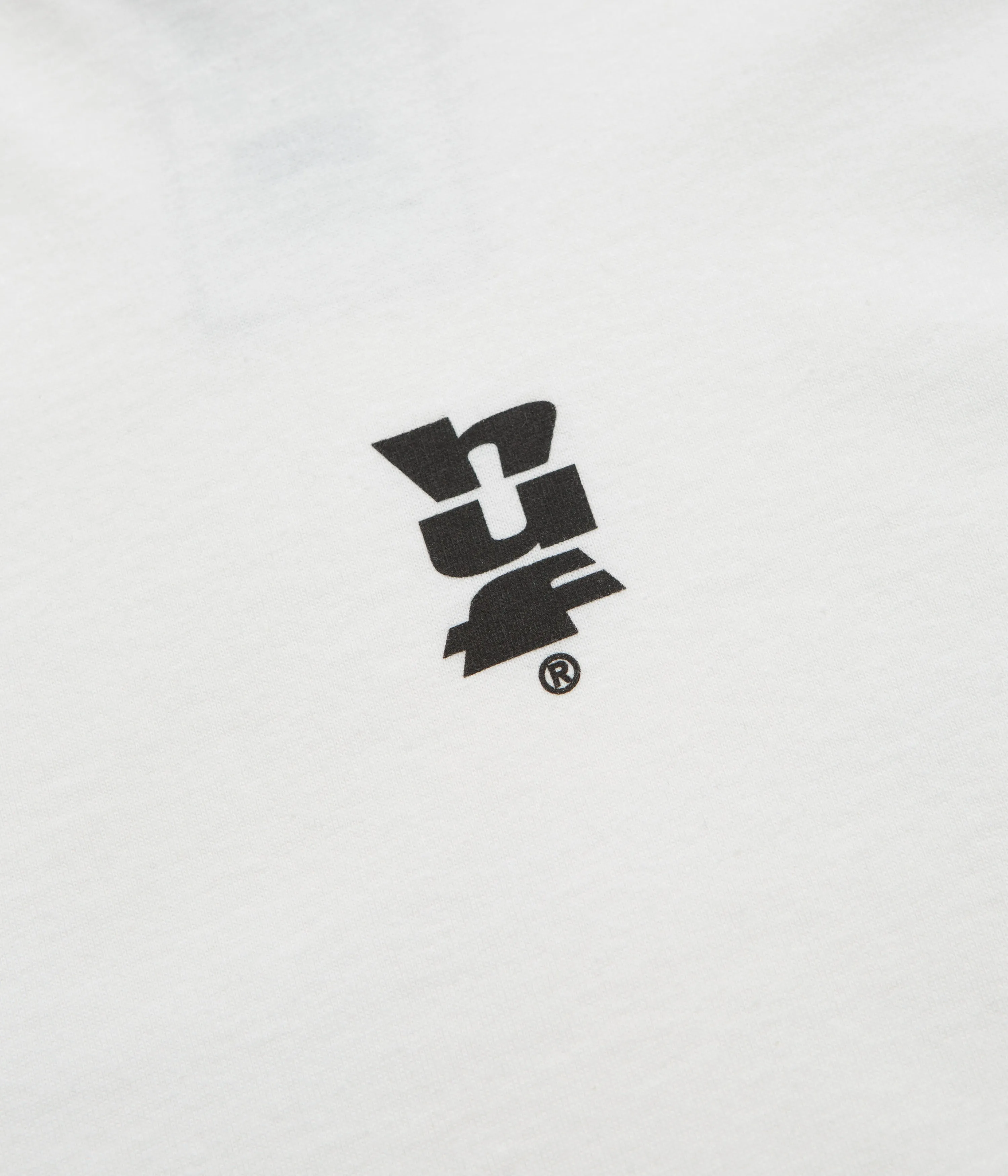 HUF Megablast Long Sleeve T-Shirt - White visible details