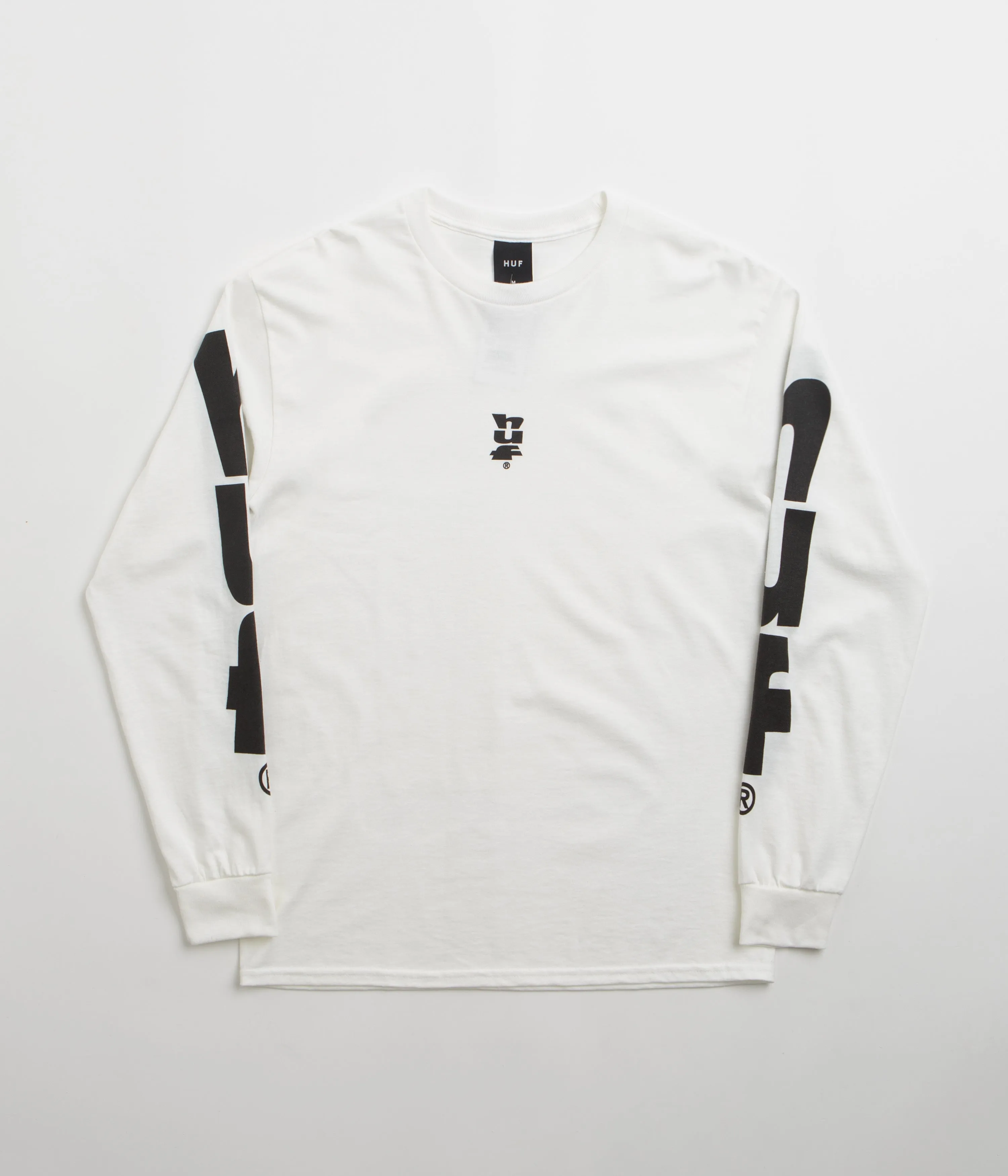 HUF Megablast Long Sleeve T-Shirt - White Summer