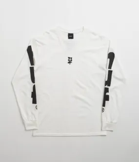 HUF Megablast Long Sleeve T-Shirt - White Summer