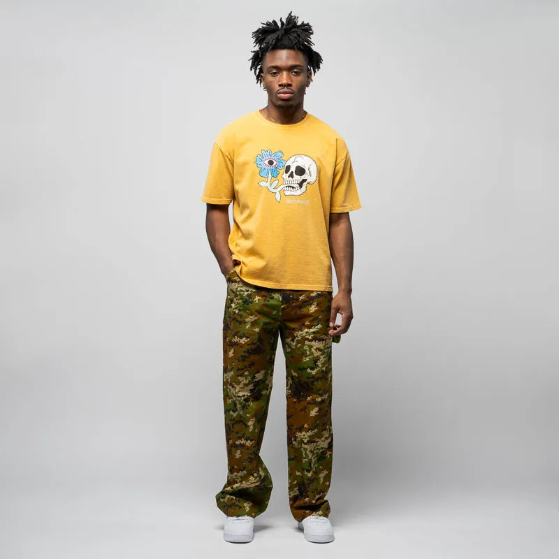 Alchemist Floral Skull Tee - Paprika Lounge-wear Limited availability