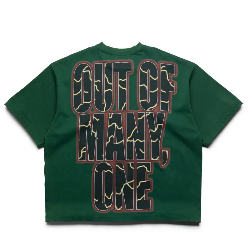 exhibition venue Godspeed New York Podium Dreams Tee - Green