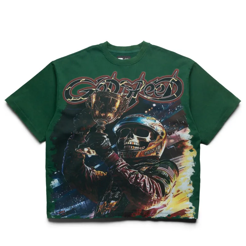 Godspeed New York Podium Dreams Tee - Green Home Wear bowling event
