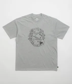 fashionability Airbnb event Nike SB Skatespot T-Shirt - Dark Grey Heather