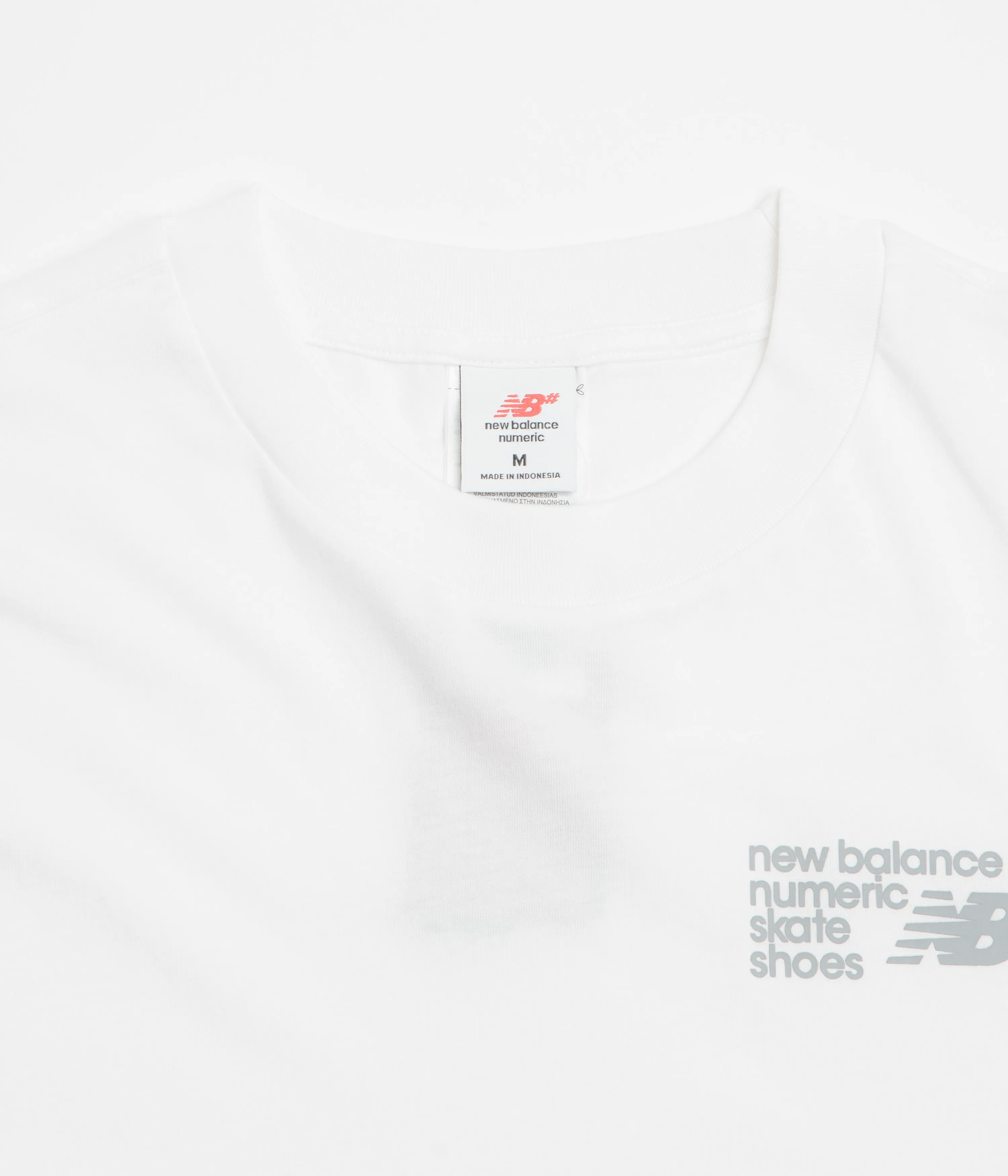 Hiking Gear New Balance Numeric Small Logo T-Shirt - White