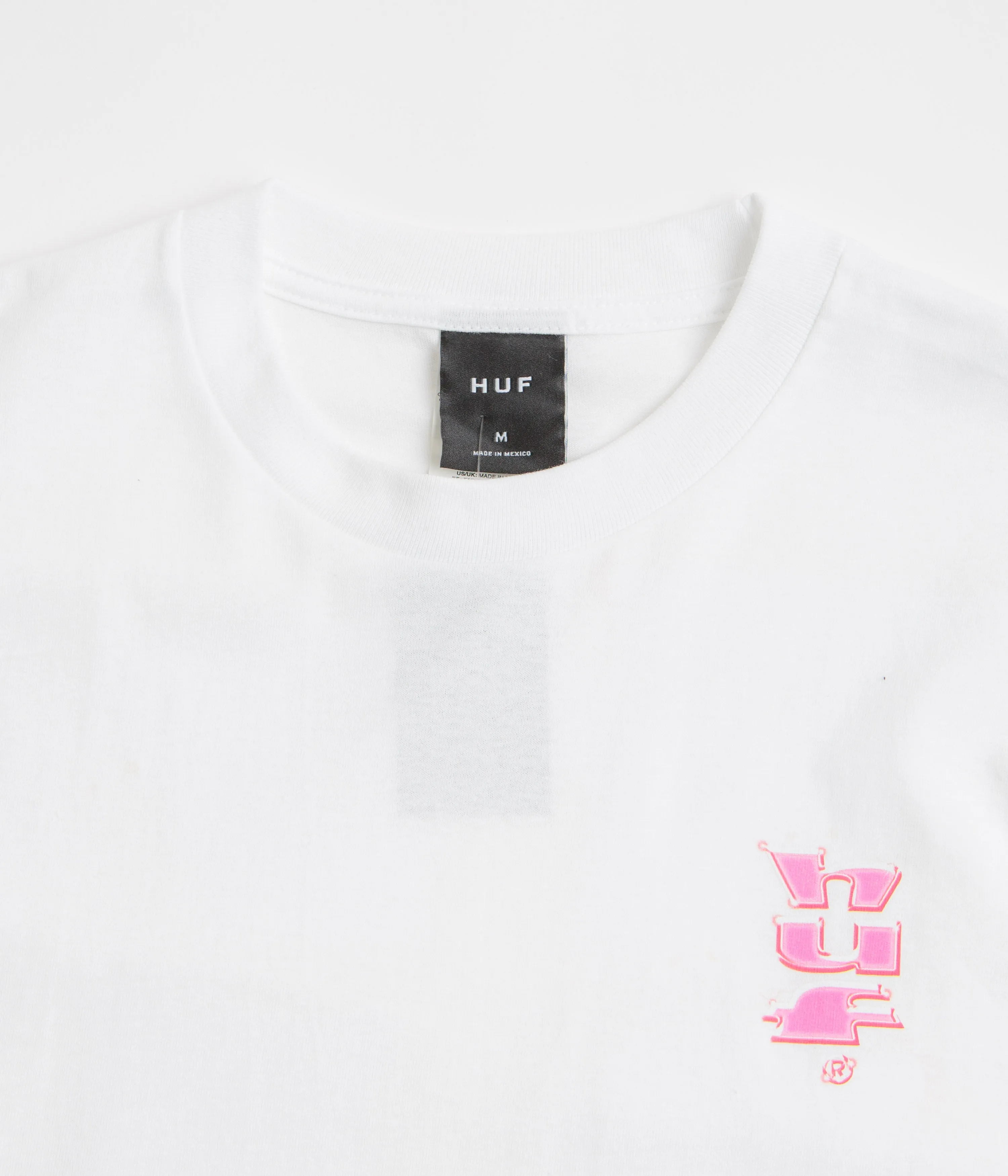 HUF Megachrome T-Shirt - White train venue concert venue