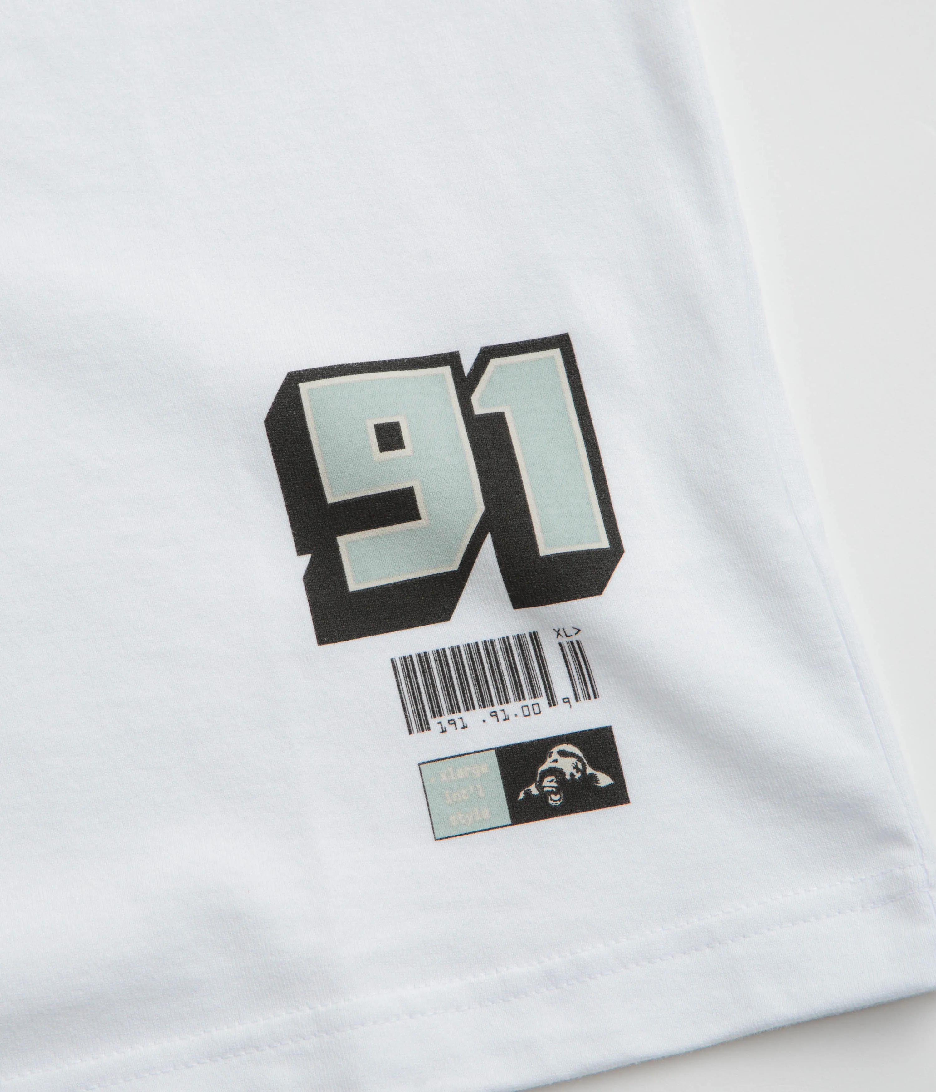 XLarge International Style T-Shirt - White Home Wear Unique