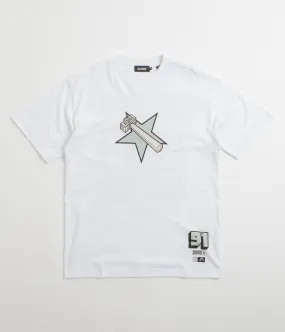V-Neck XLarge International Style T-Shirt - White