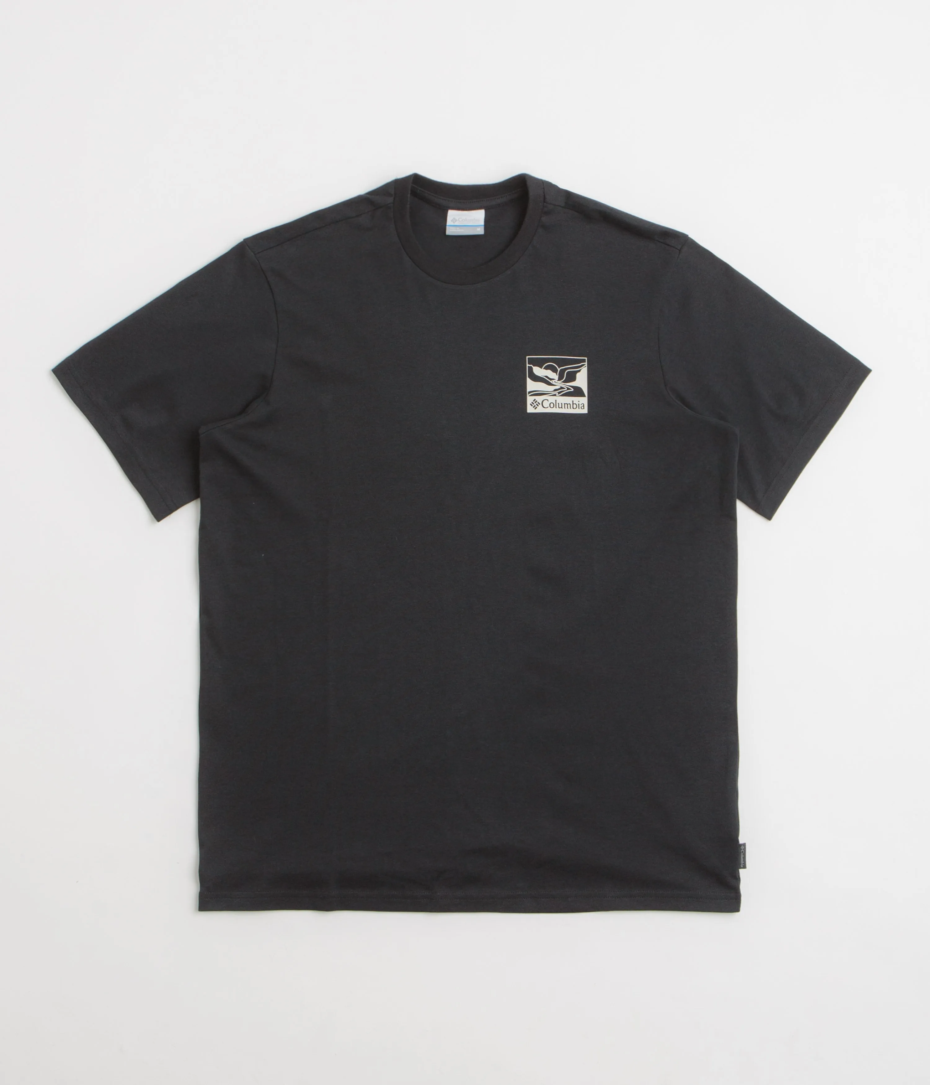Columbia Explorers Canyon Back T-Shirt - Black / Trailscape Exclusive Design