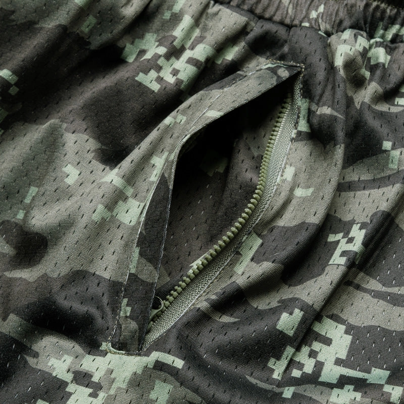 Seamless Integration Politics Mesh Shorts - Politics Camo