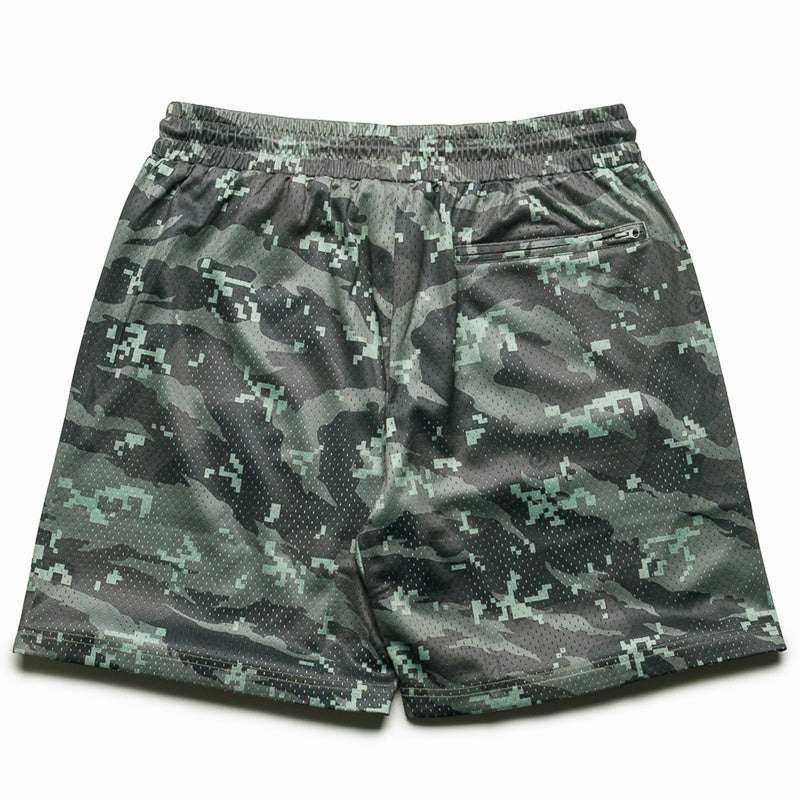 Politics Mesh Shorts - Politics Camo Bootcut style