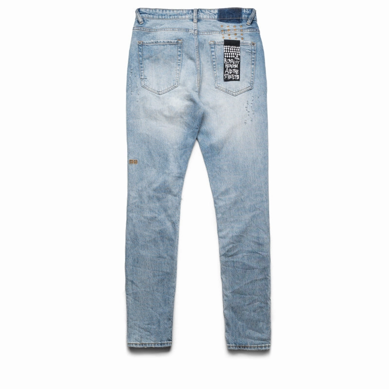 ReinforcedKnees Ksubi Van Winkle Manhattan 1999 Denim Pant - Indigo