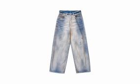 Colorfast Dyeing Method Light Wash 1981 Fit Jeans "Blue"