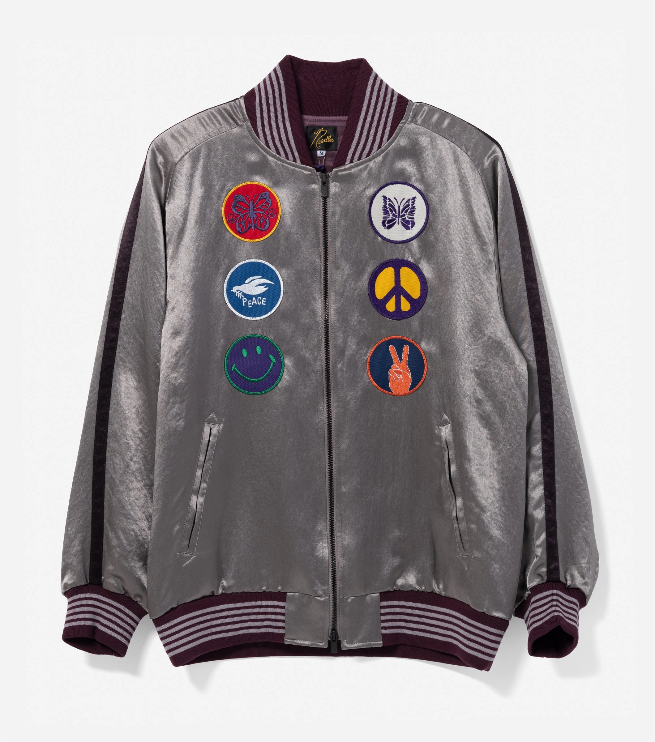 Sateen Award Jacket (Grey) Simple Comfort