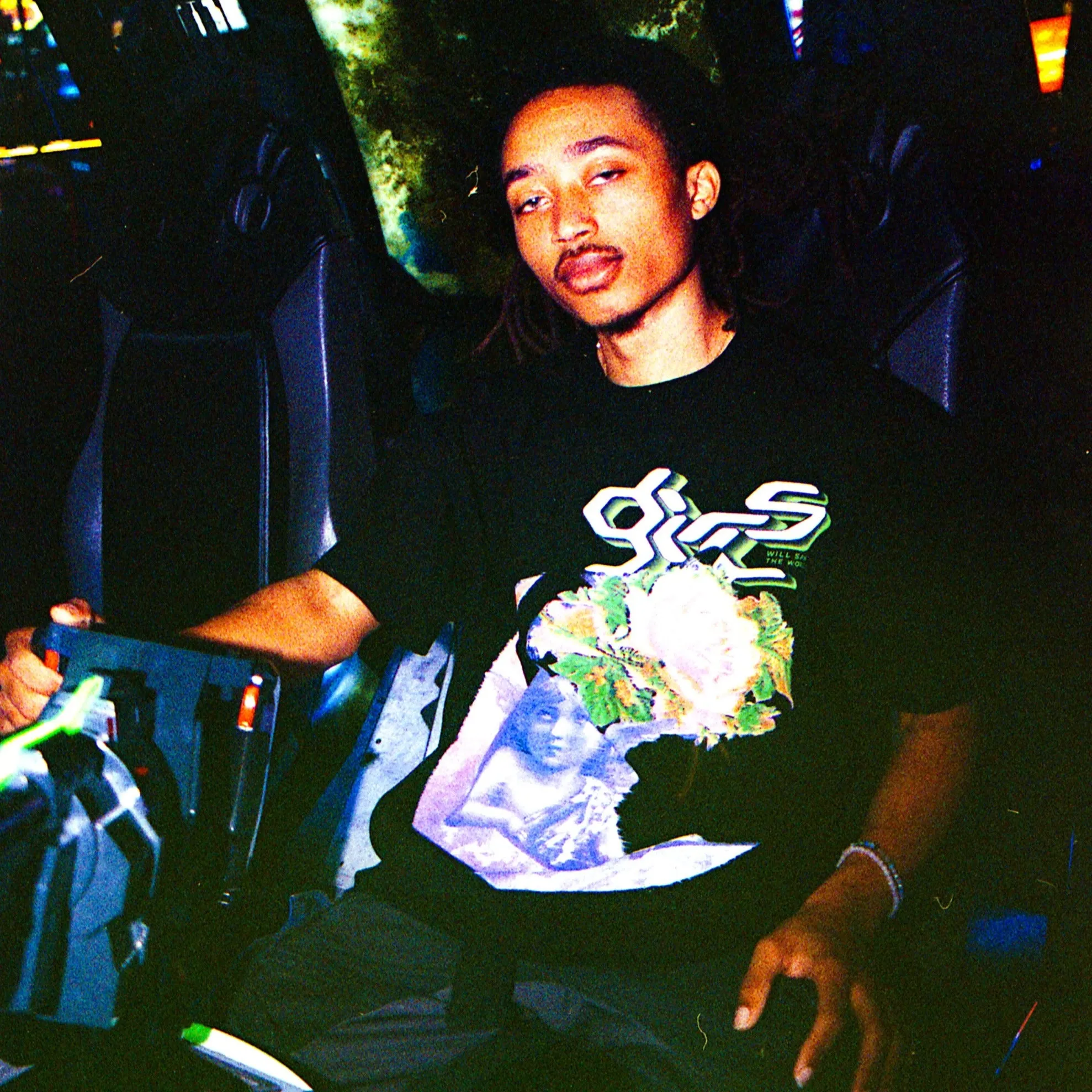 Cultural Event Always On Tour Girls Will Save Angel Tee - Black