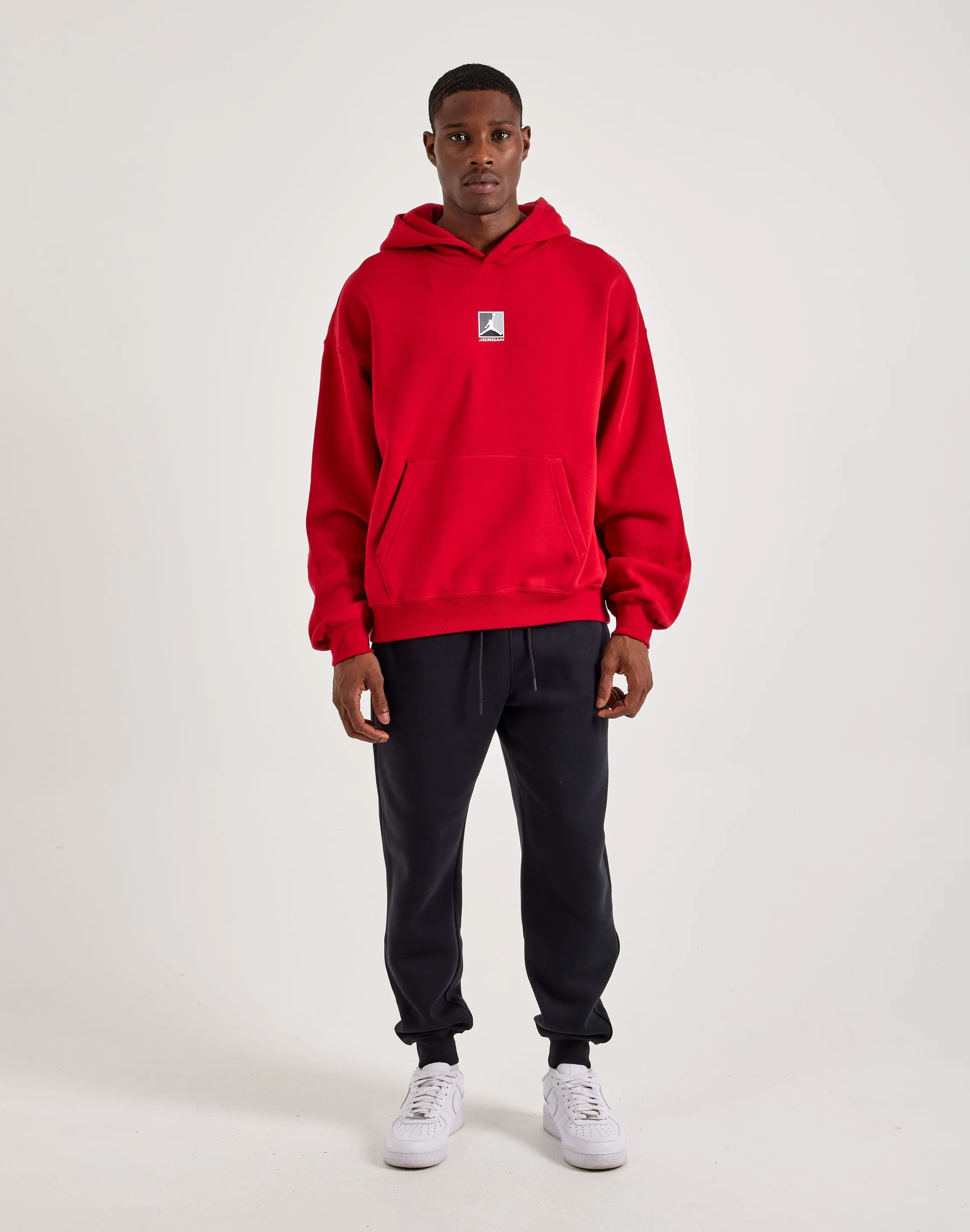 Jordan Brooklyn Fleece Graphic Hoodie Natural Fiber Blend Stretchable Fabric