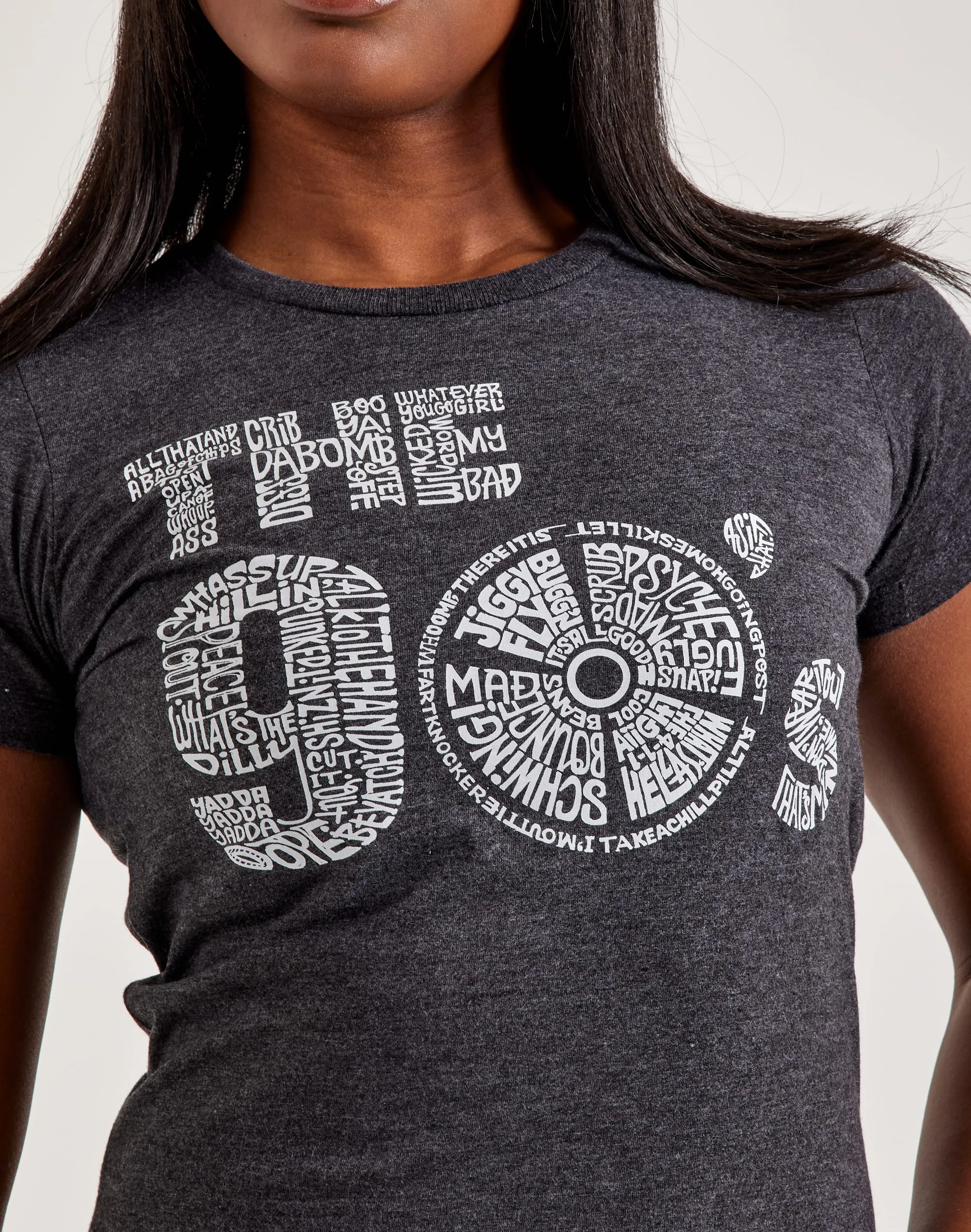 LA Pop Art Word Art The '90s Tee Pure Core ZeroRestrictionMobility