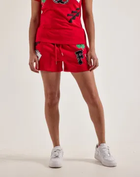 First Row Get Lucky Fleece Shorts Repair Fit
