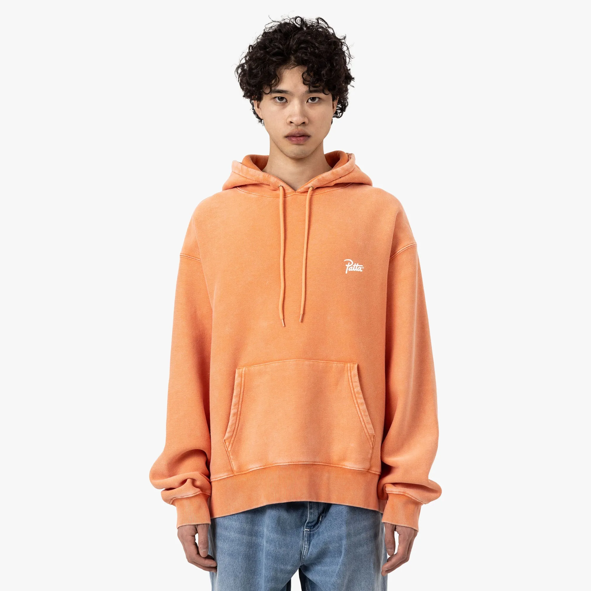 product launch Patta Classic Washed Hooded Sweater Melon