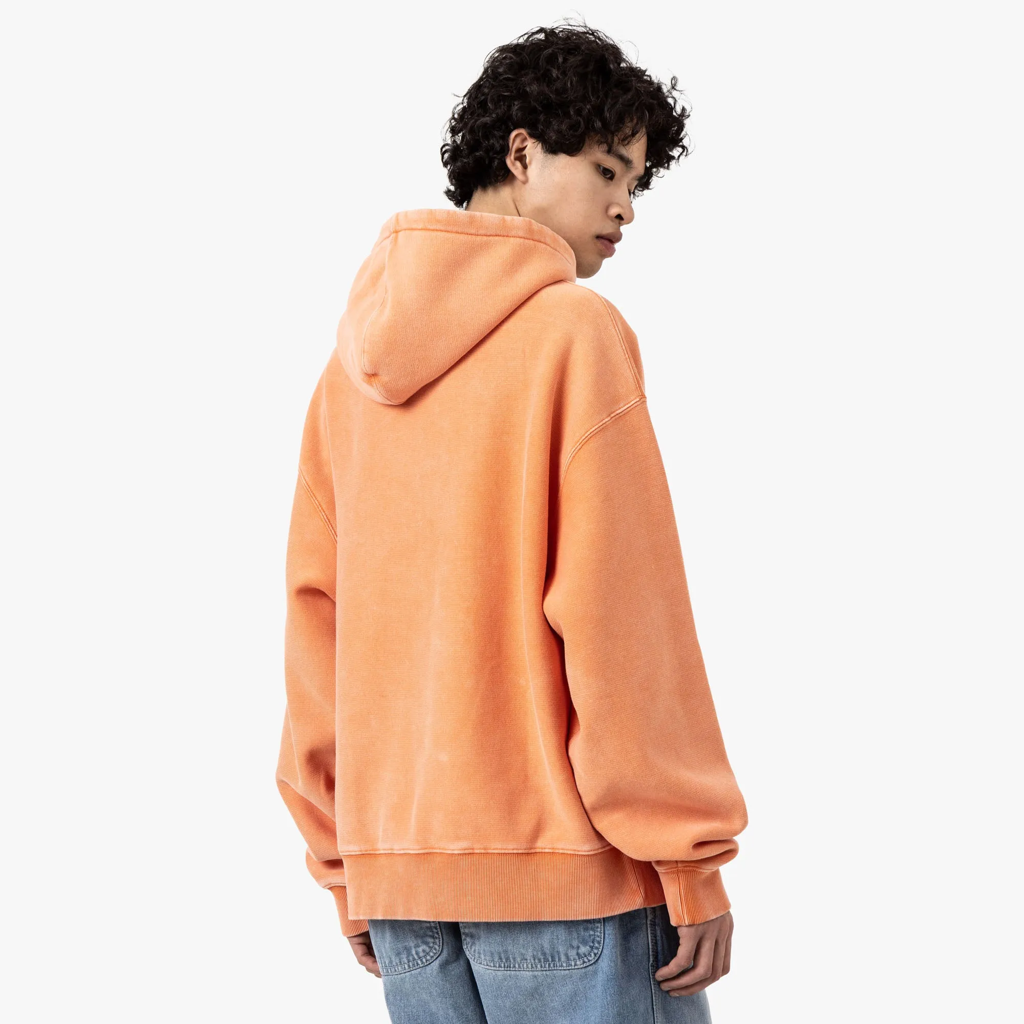 Patta Classic Washed Hooded Sweater Melon Street Essential Odor Free