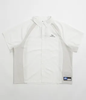 Nike SB Bowler Shirt - Sail / Light Bone / Black Cozy Feel Versatile Layering
