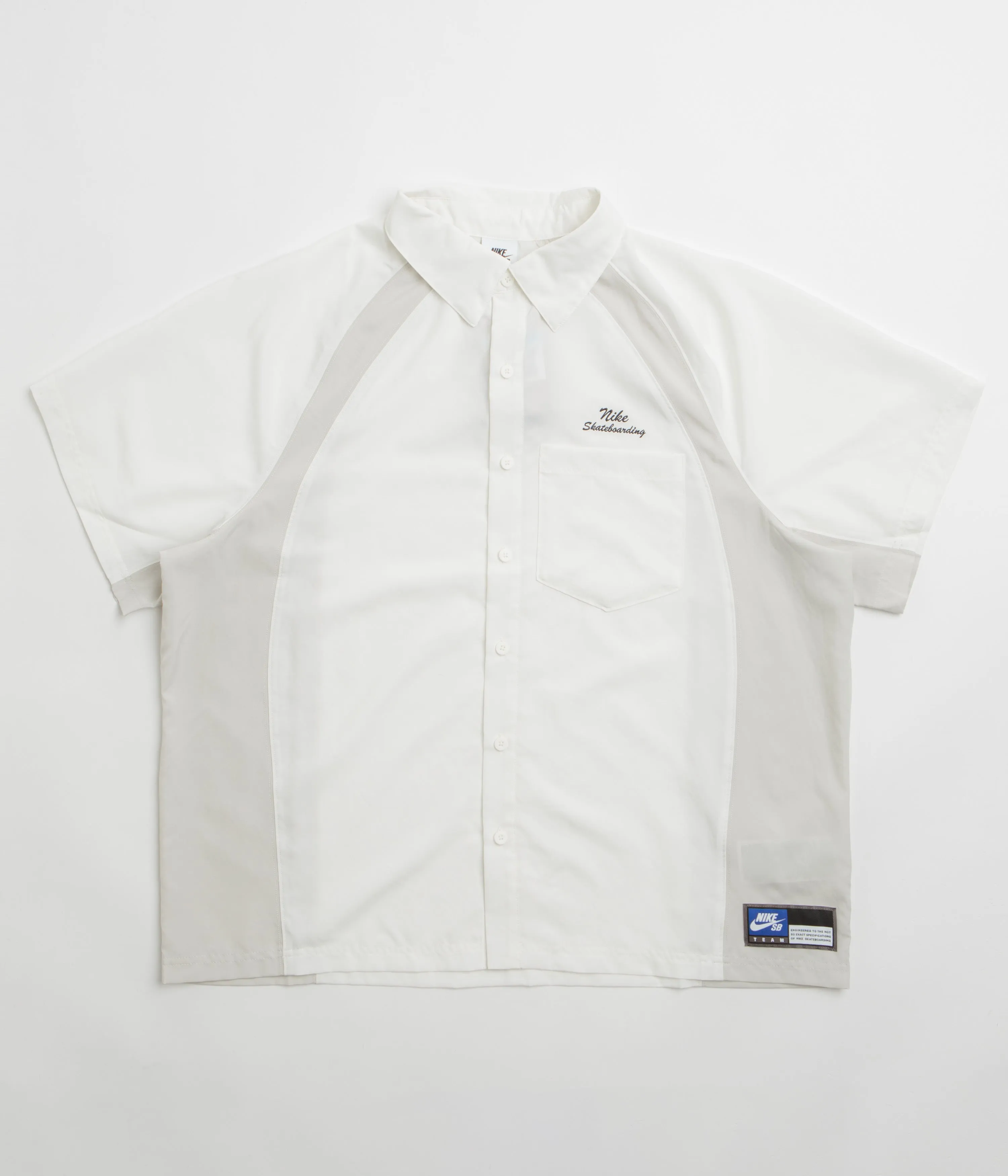 Nike SB Bowler Shirt - Sail / Light Bone / Black Cozy Feel Versatile Layering