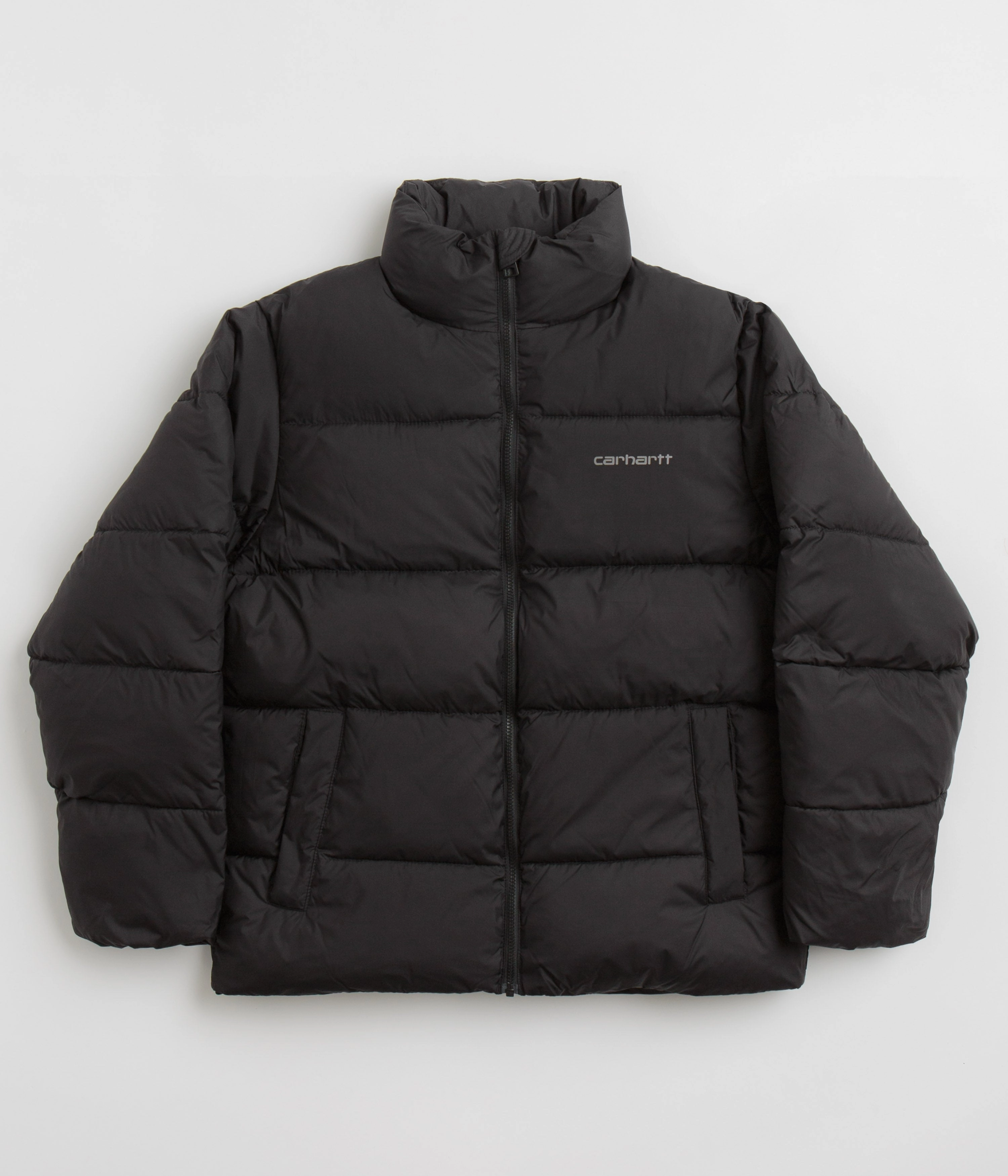 Premium Carhartt Springfield Jacket - Black / Misty Grey
