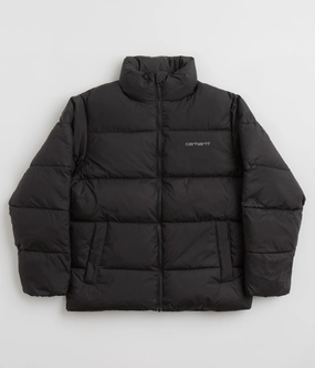 Premium Carhartt Springfield Jacket - Black / Misty Grey
