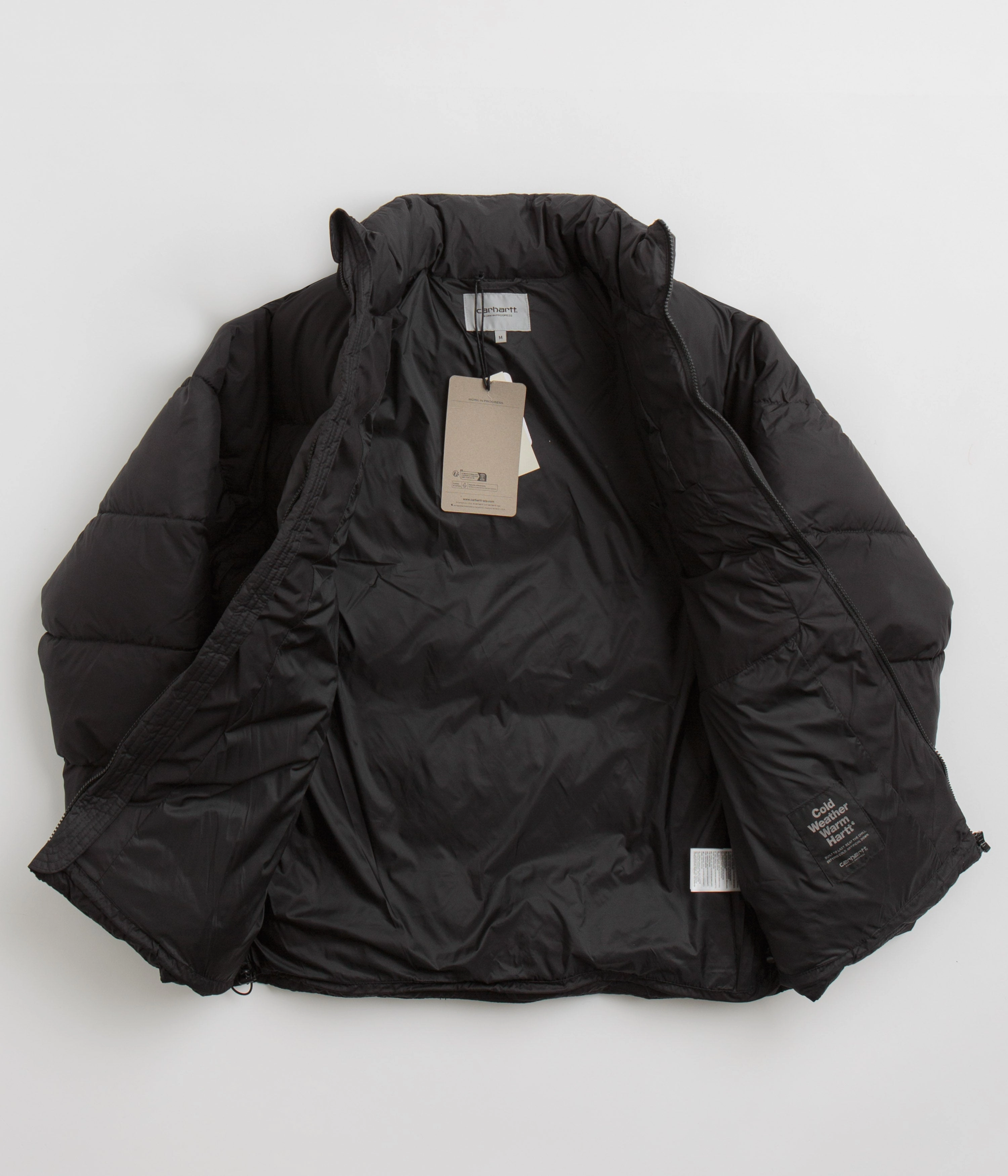 Carhartt Springfield Jacket - Black / Misty Grey Rain Shield