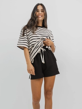 Weekender Short in Black Stay Cool