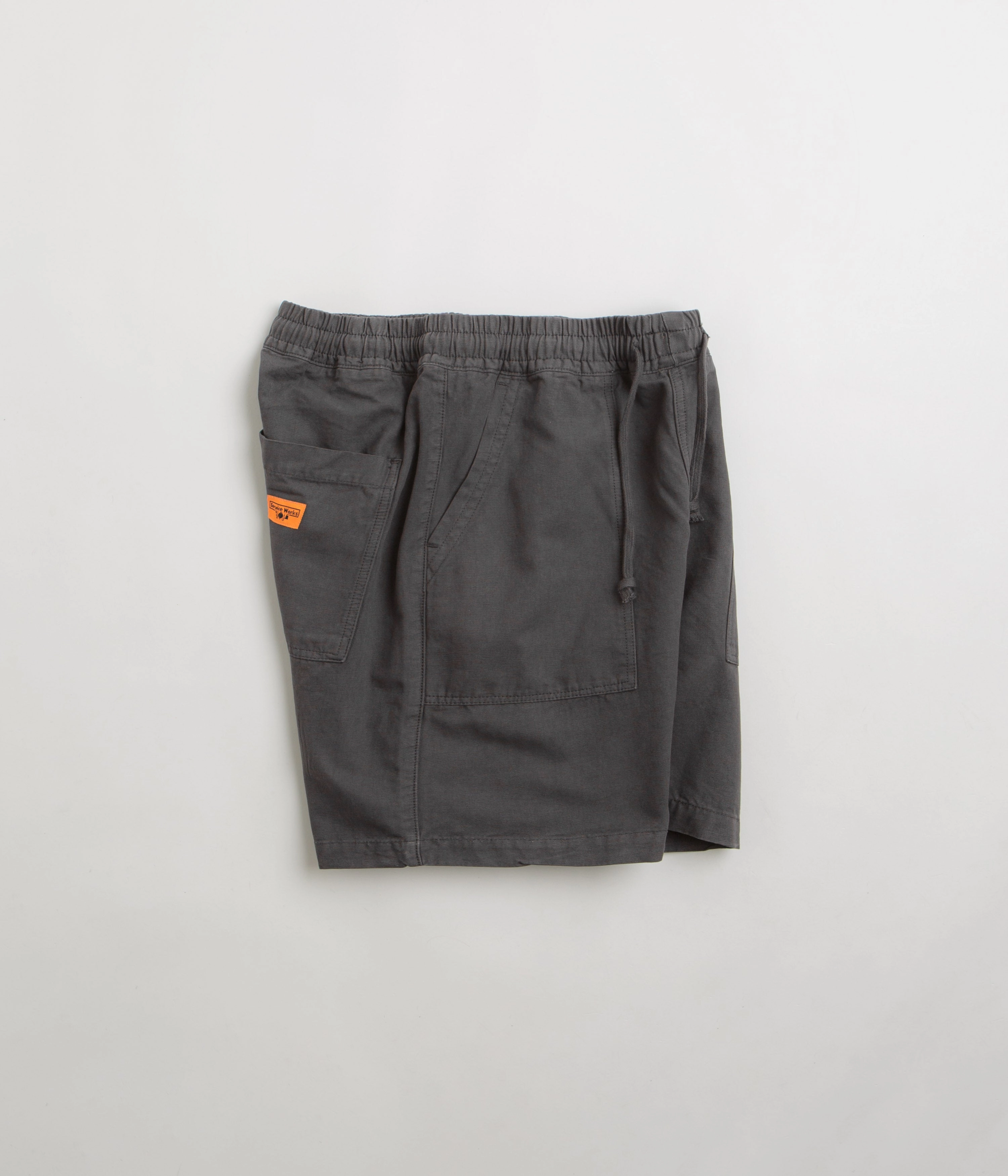 Service Works Classic Chef Shorts - Grey Quick Evaporation Fabric affordable choice