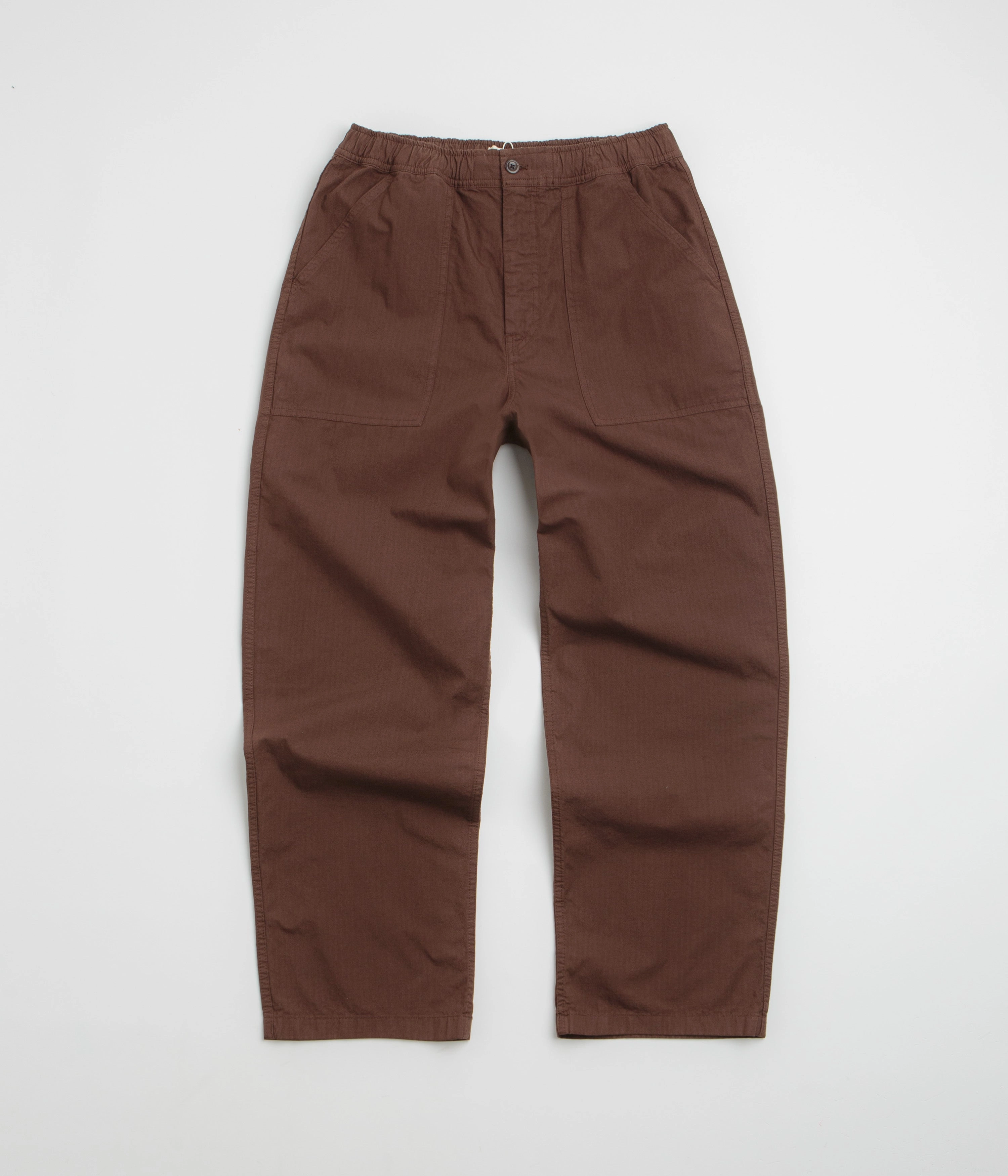 Norse Projects Ragnar Relaxed Pants - Mahogany All Occasion