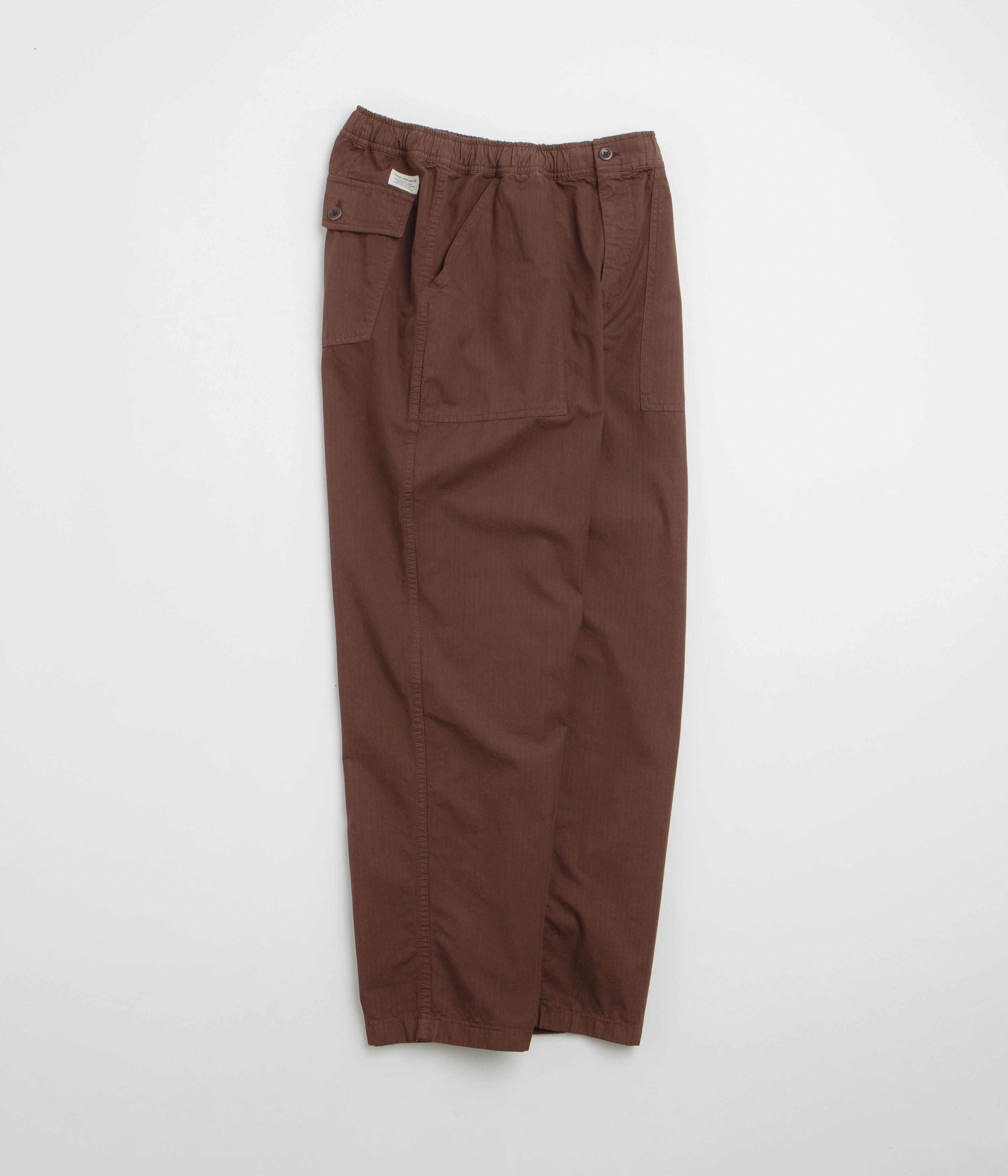 Flattering Waist Norse Projects Ragnar Relaxed Pants - Mahogany