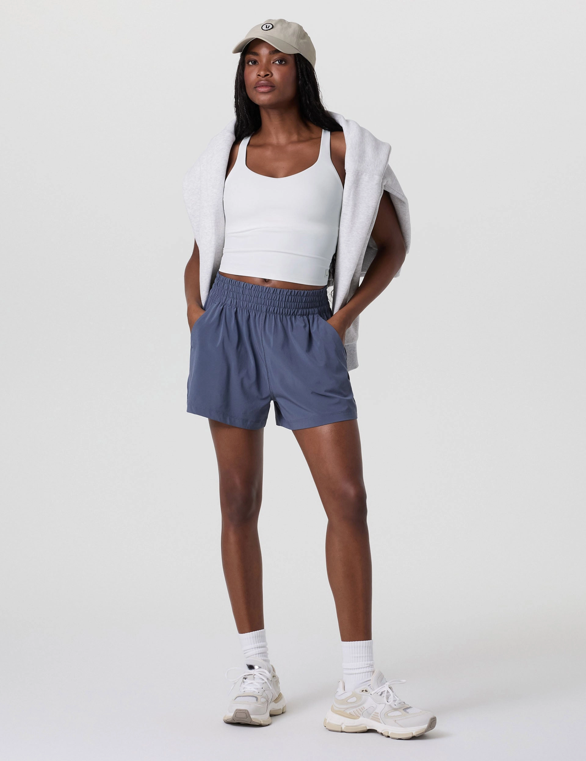 Dynamic Tank - White Versatile Layering Piece