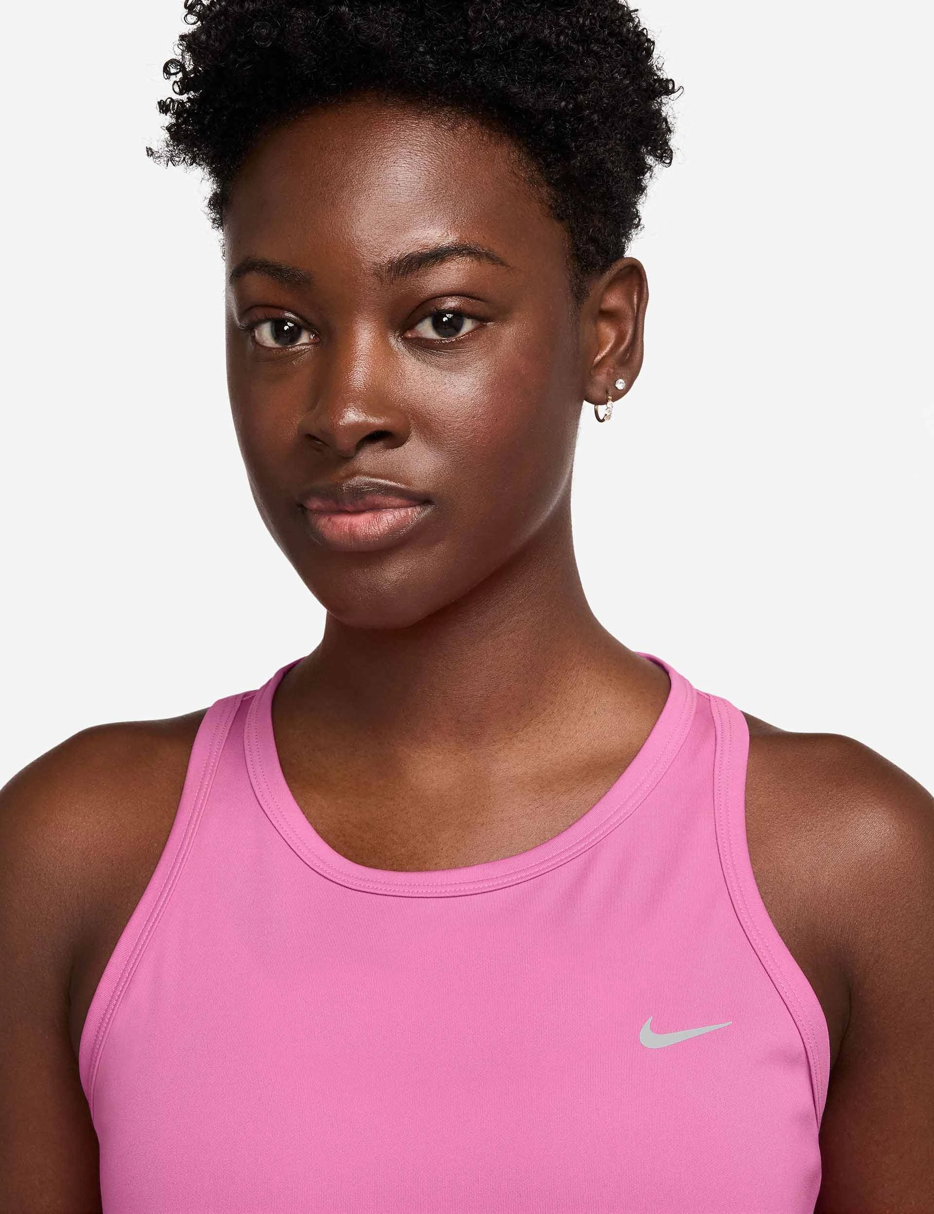 Stay Smooth Tempo Dri-FIT Running Tank Top - Playful Pink/Reflective Silver