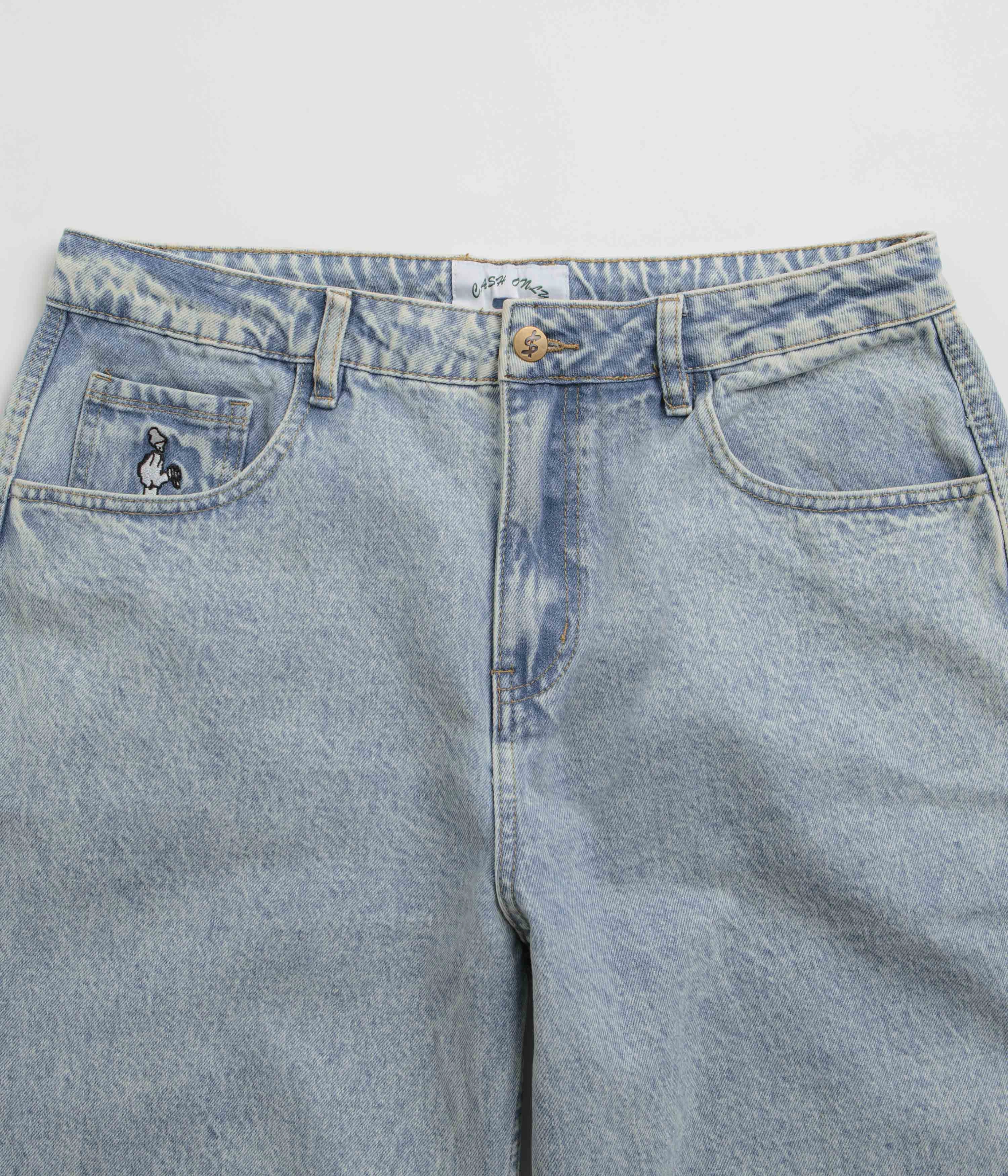 Cash Only Aleka Jeans - Light Indigo StretchFabric Flexible Material