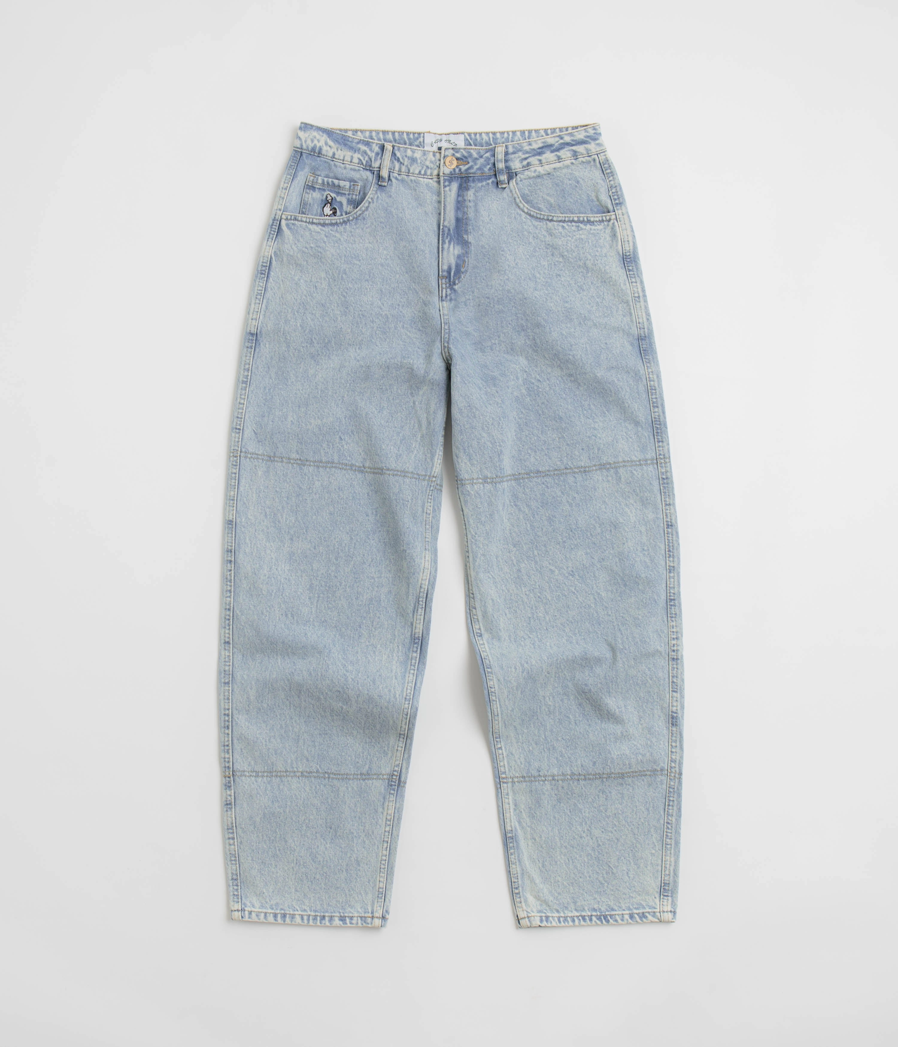 Outfit Routine Cash Only Aleka Jeans - Light Indigo