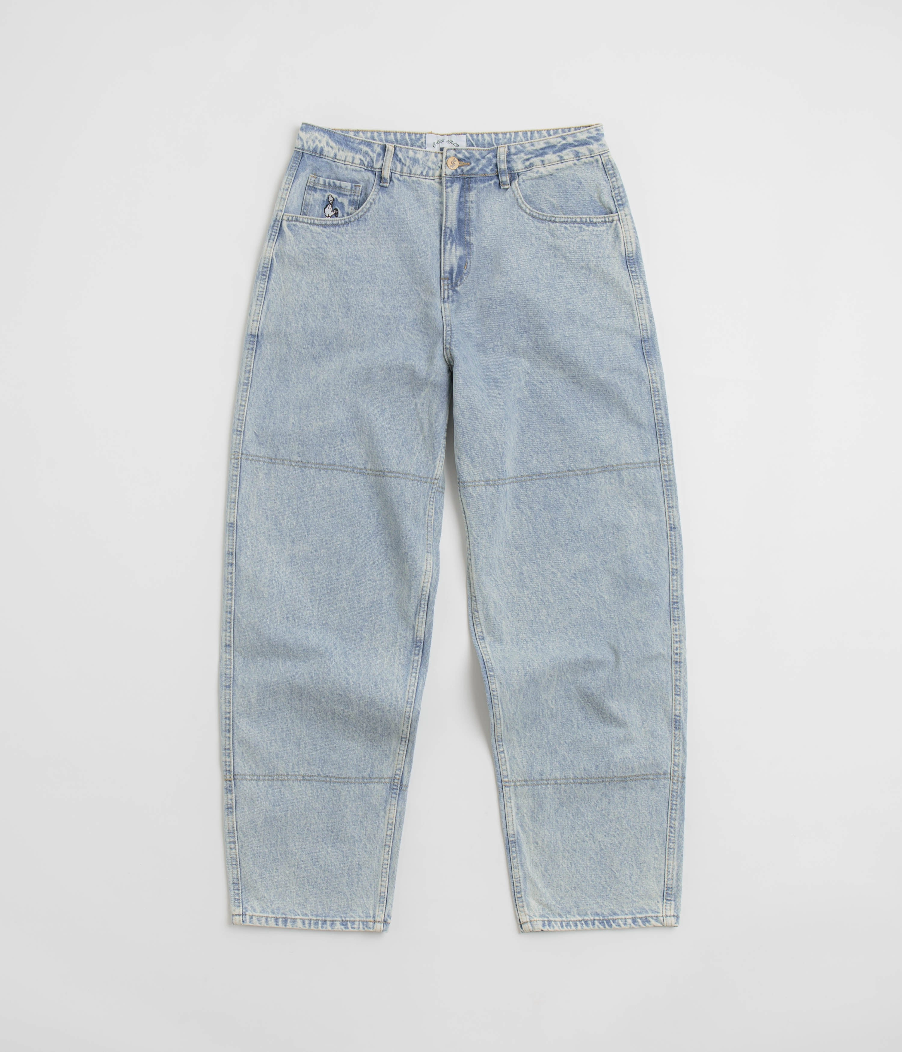 Comfort Fit Cash Only Aleka Jeans - Light Indigo