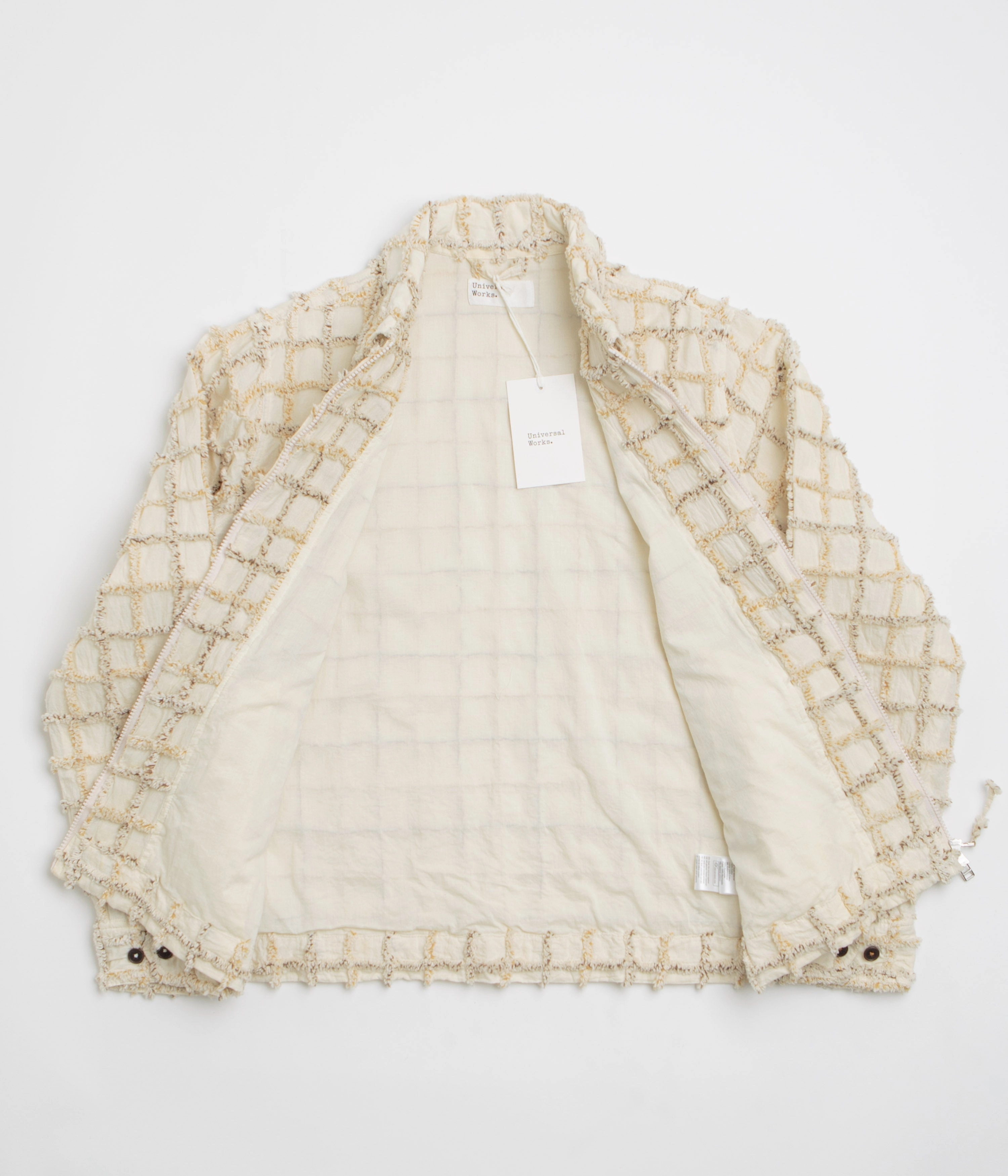 Relationship Introduce Universal Works Windcheater Jacket - Ecru