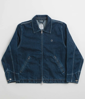 Art Exhibition Worship Polar Cliff Jacket - Indigo