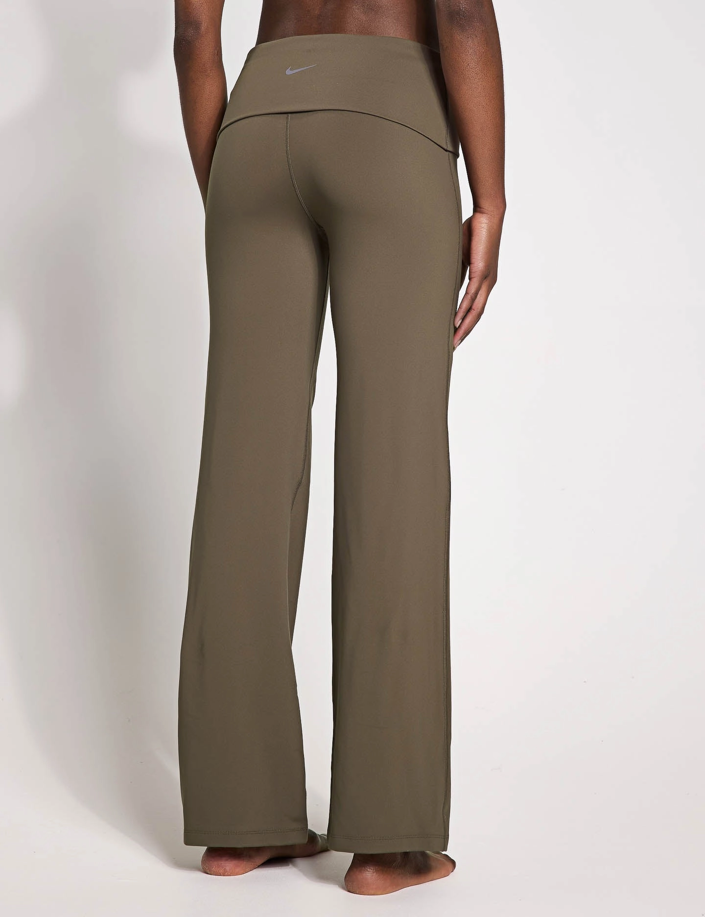 FlexibleKneeArticulation Soft Brushed Interior One Dri-FIT Fold-Over Pants - Ironstone/Black