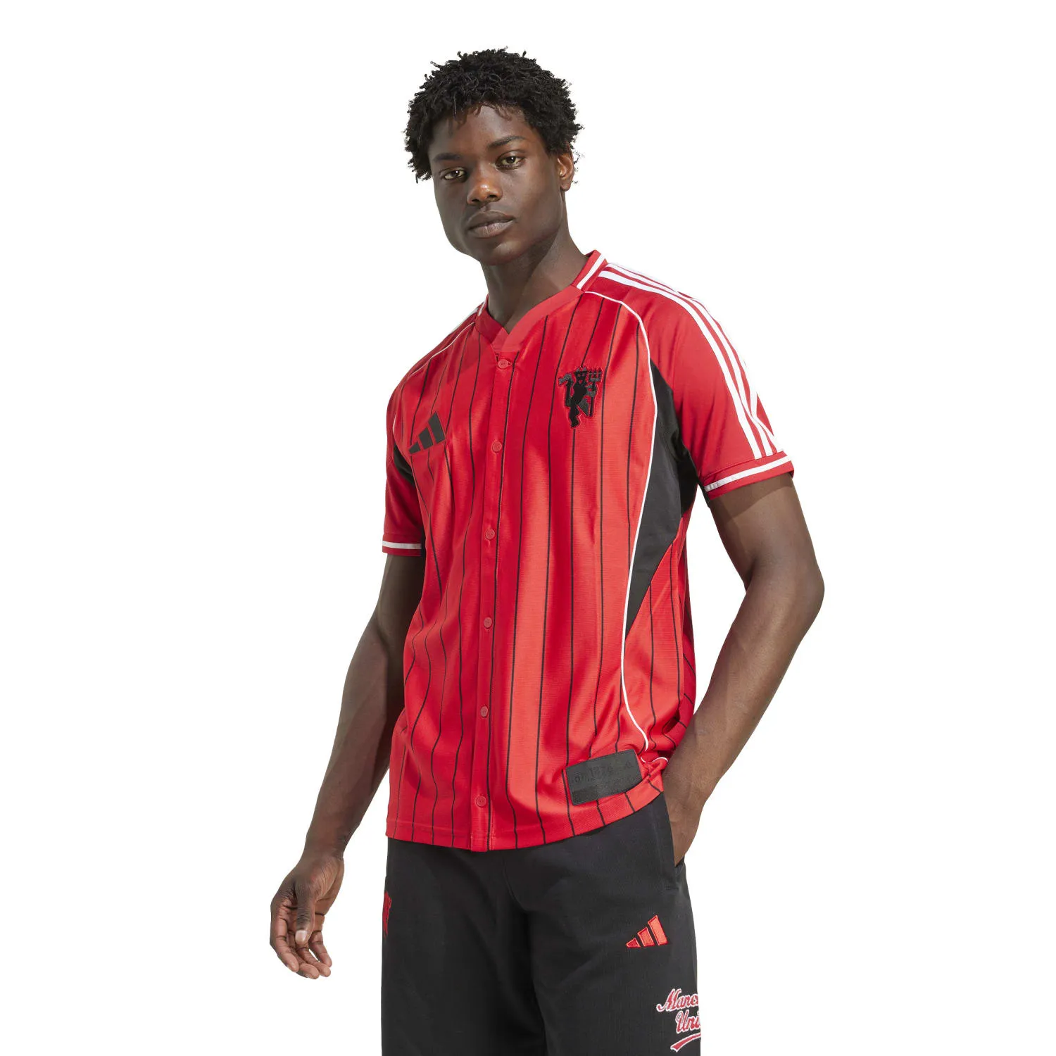 Manchester United Icon LS Polo -Mens Breathable Lining