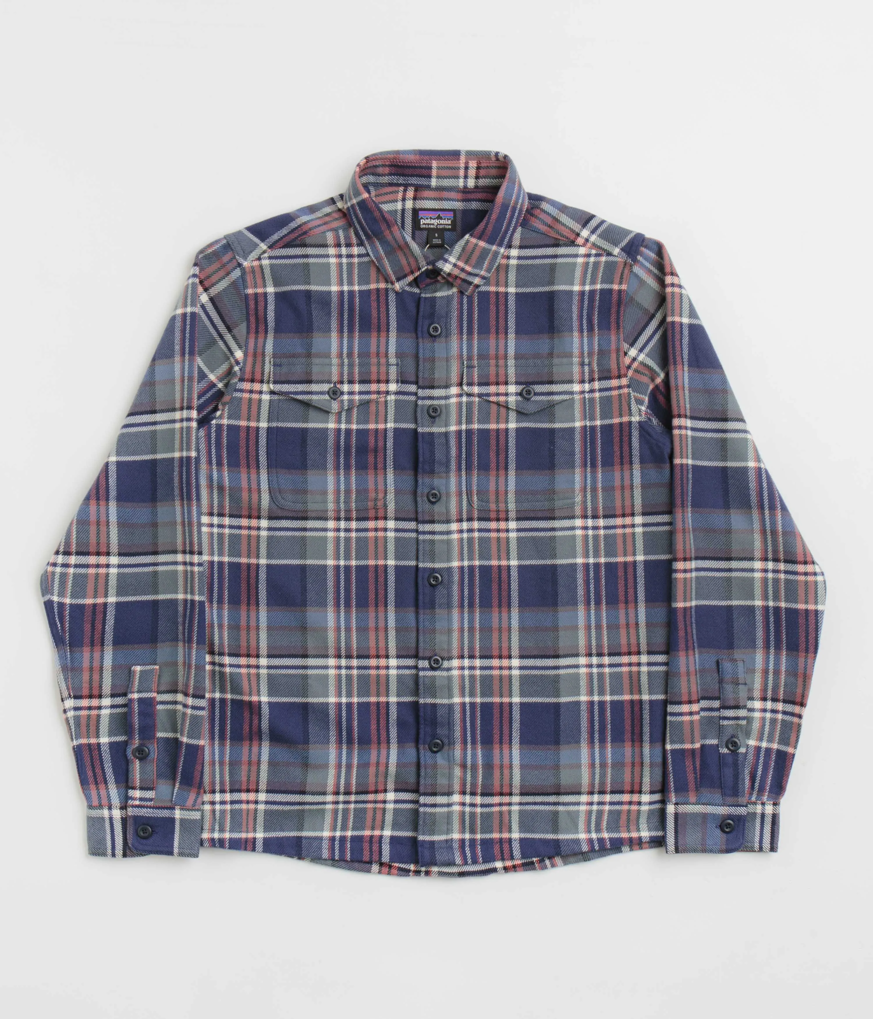 Patagonia Fjord Flannel Shirt - Adventurer: New Navy Micro Perforated Texture Corporate Event