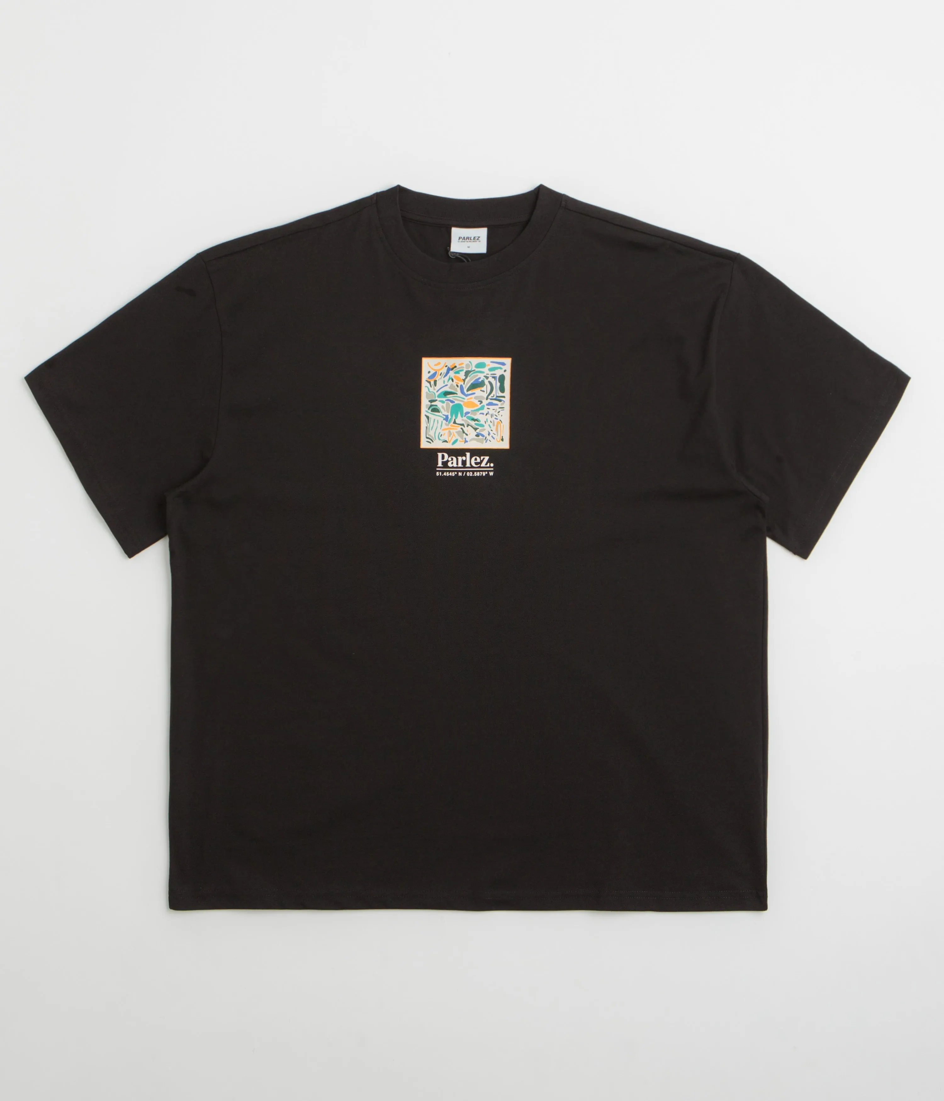 Parlez Exemplar Oversized T-Shirt - Black crew neck