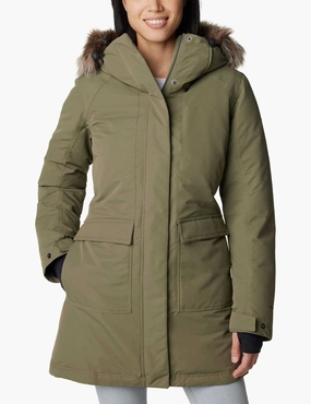 Little Si II Waterproof Parka - Stone Green Adaptive Tension Bands Recycled materials