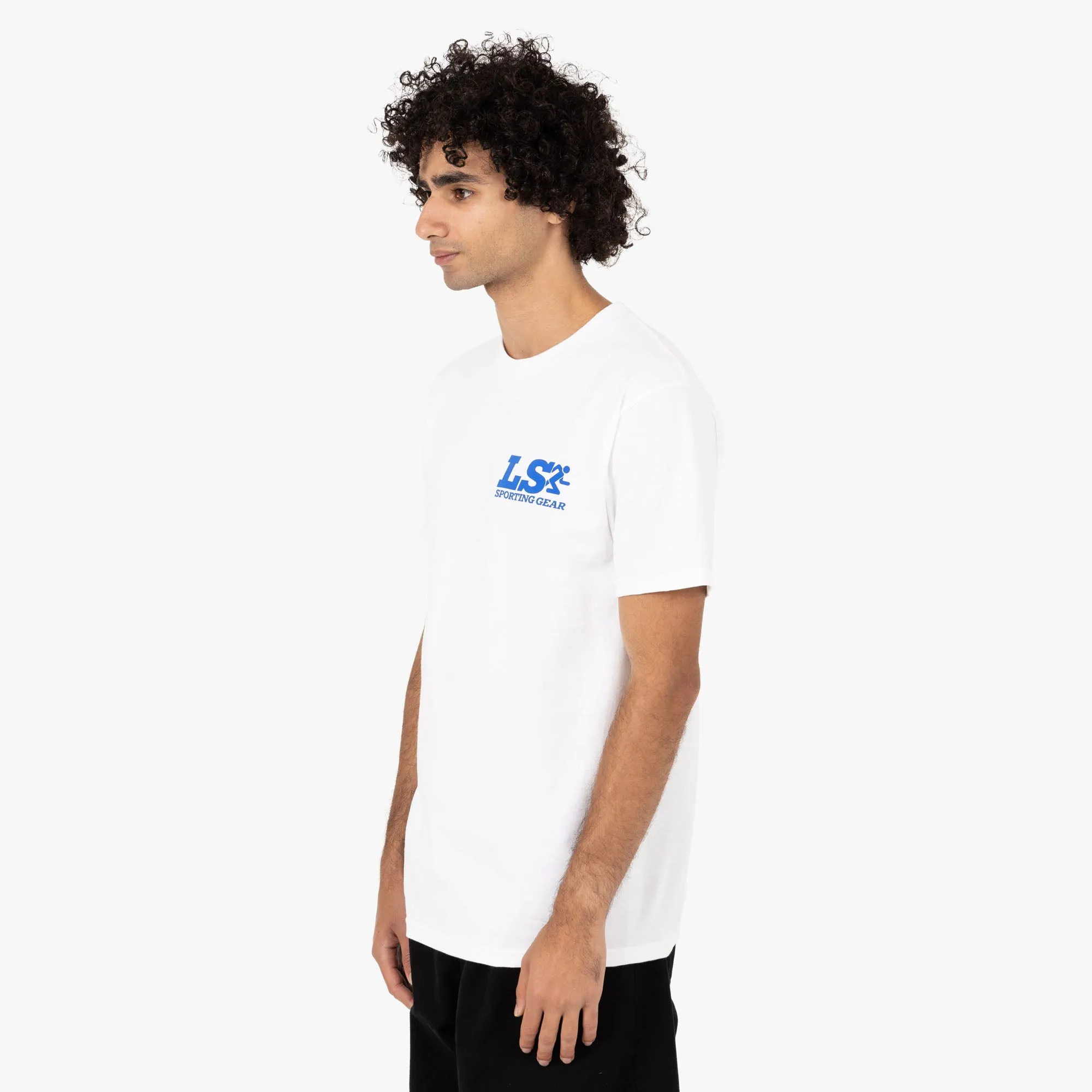 Livestock Sporting Gear T-shirt / White shorts silhouette Split hem