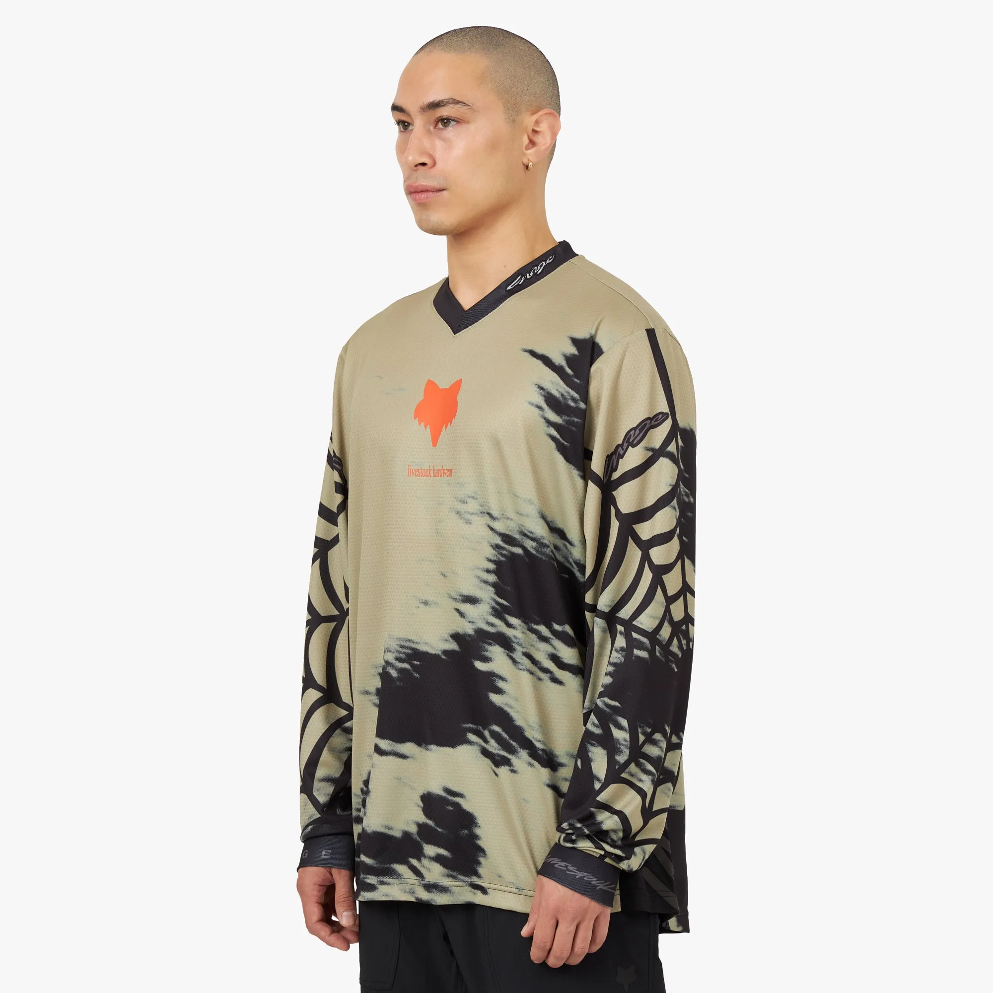 conference event Livestock x Fox Racing Jersey / Black