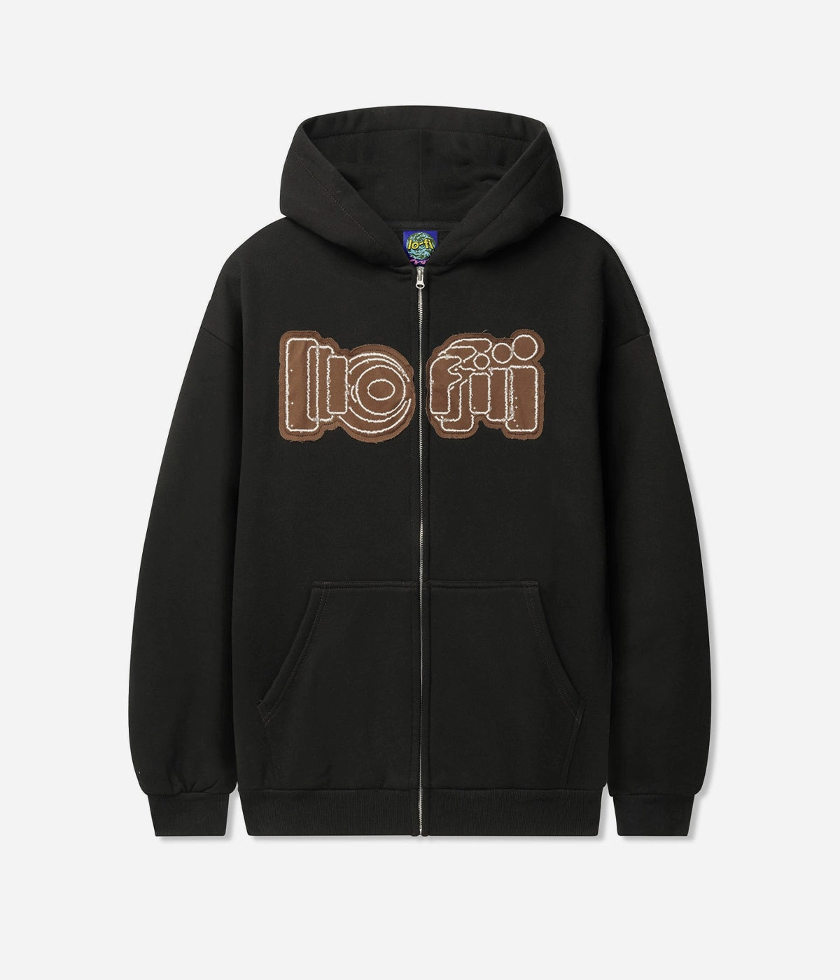 Lo-Fi Accelerate Zip-Thru Hood Modern Aesthetic