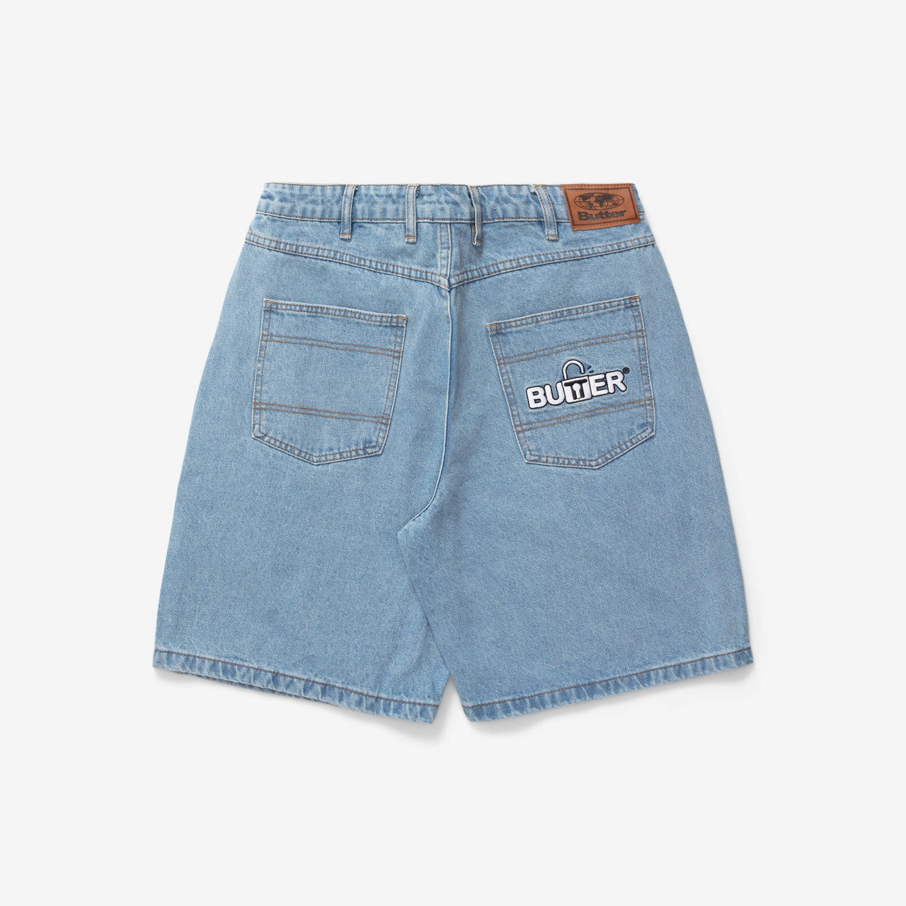 Lock Denim Shorts Gym Wear Stylish Design