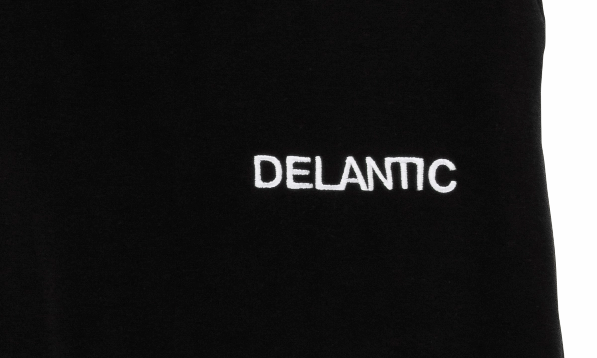 Logo Velour-Lined Sweatpants "Black Burrr Sweatpants"